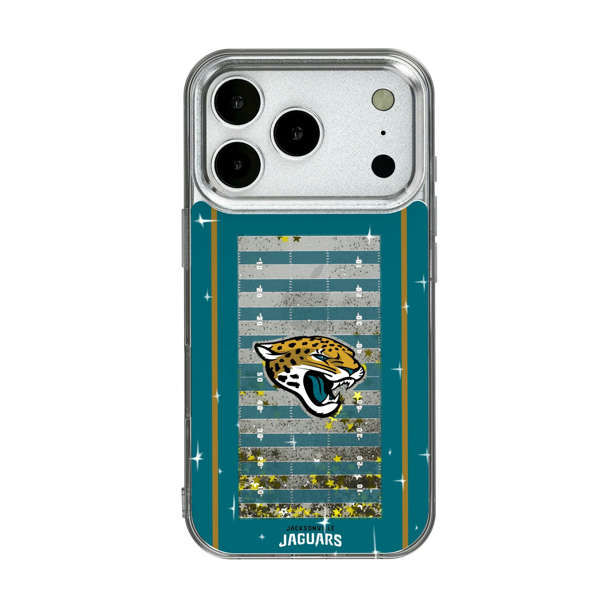 Jacksonville Jaguars Field iPhone Glitter Phone Case for Apple iPhone