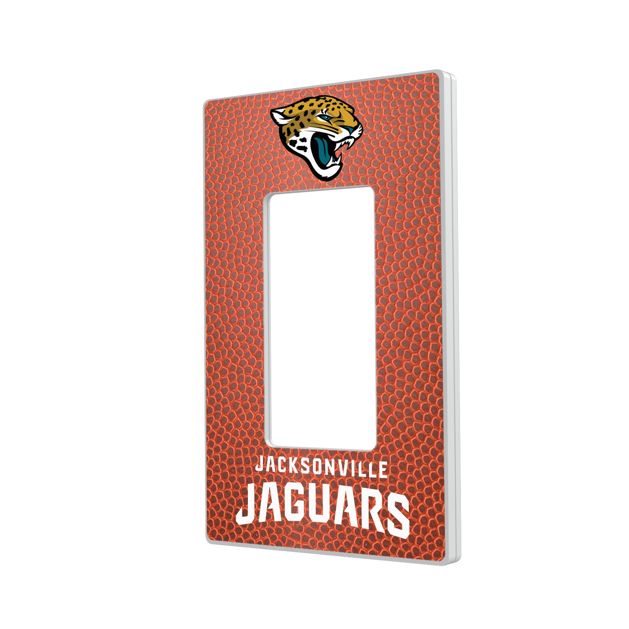 Jacksonville Jaguars Football Hidden-Screw Light Switch Plate#Style_Single Rocker