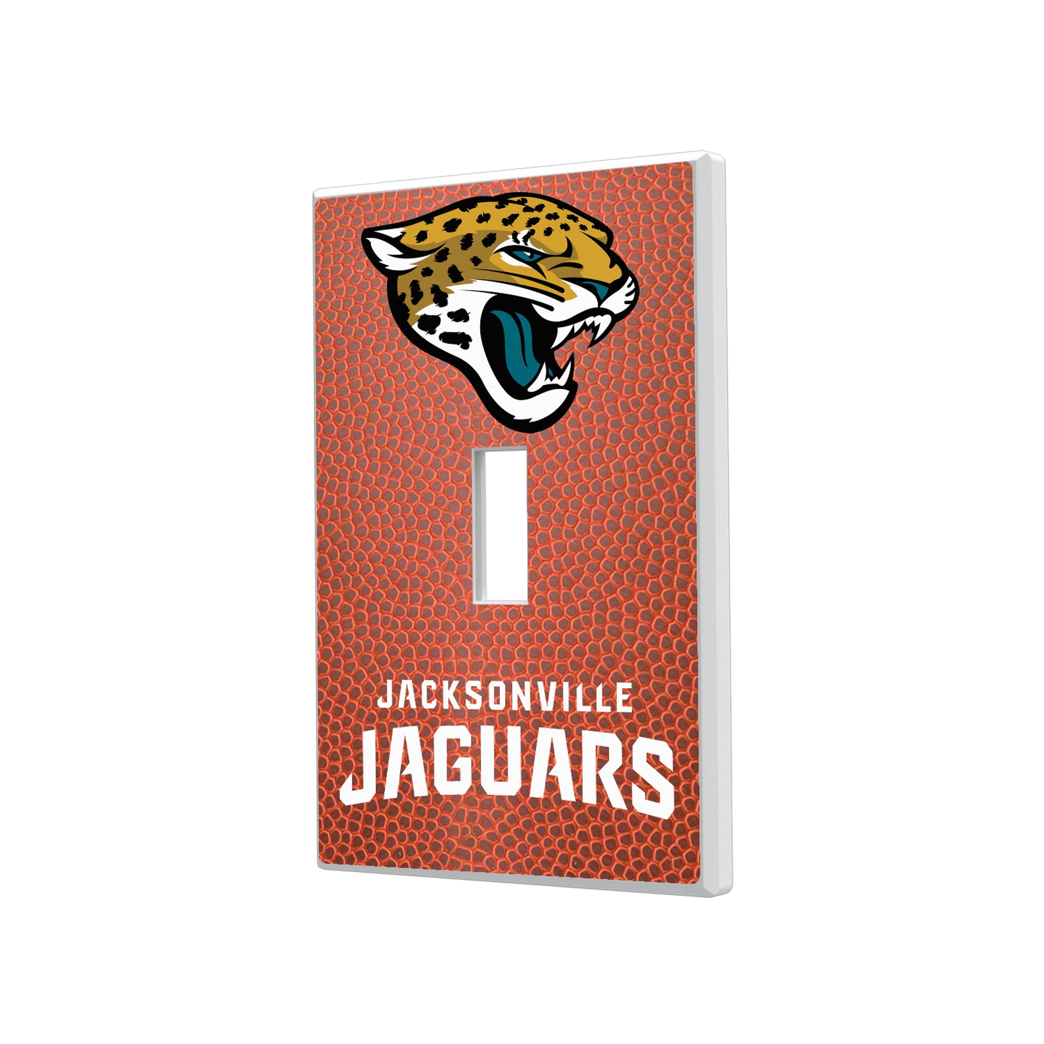 Jacksonville Jaguars Football Hidden-Screw Light Switch Plate#Style_Single Toggle