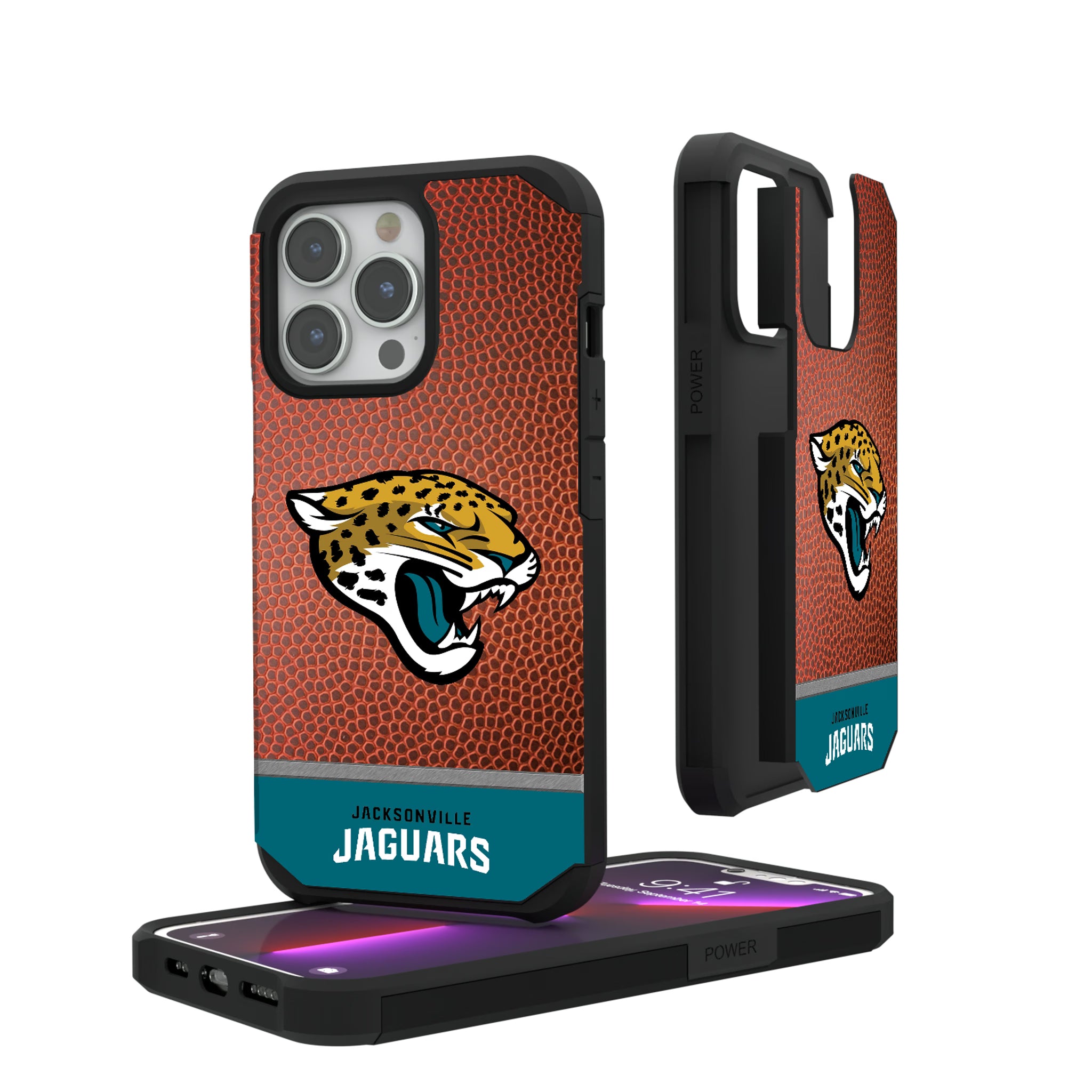 Jacksonville Jaguars Football Wordmark iPhone Rugged Phone Case for Apple iPhone