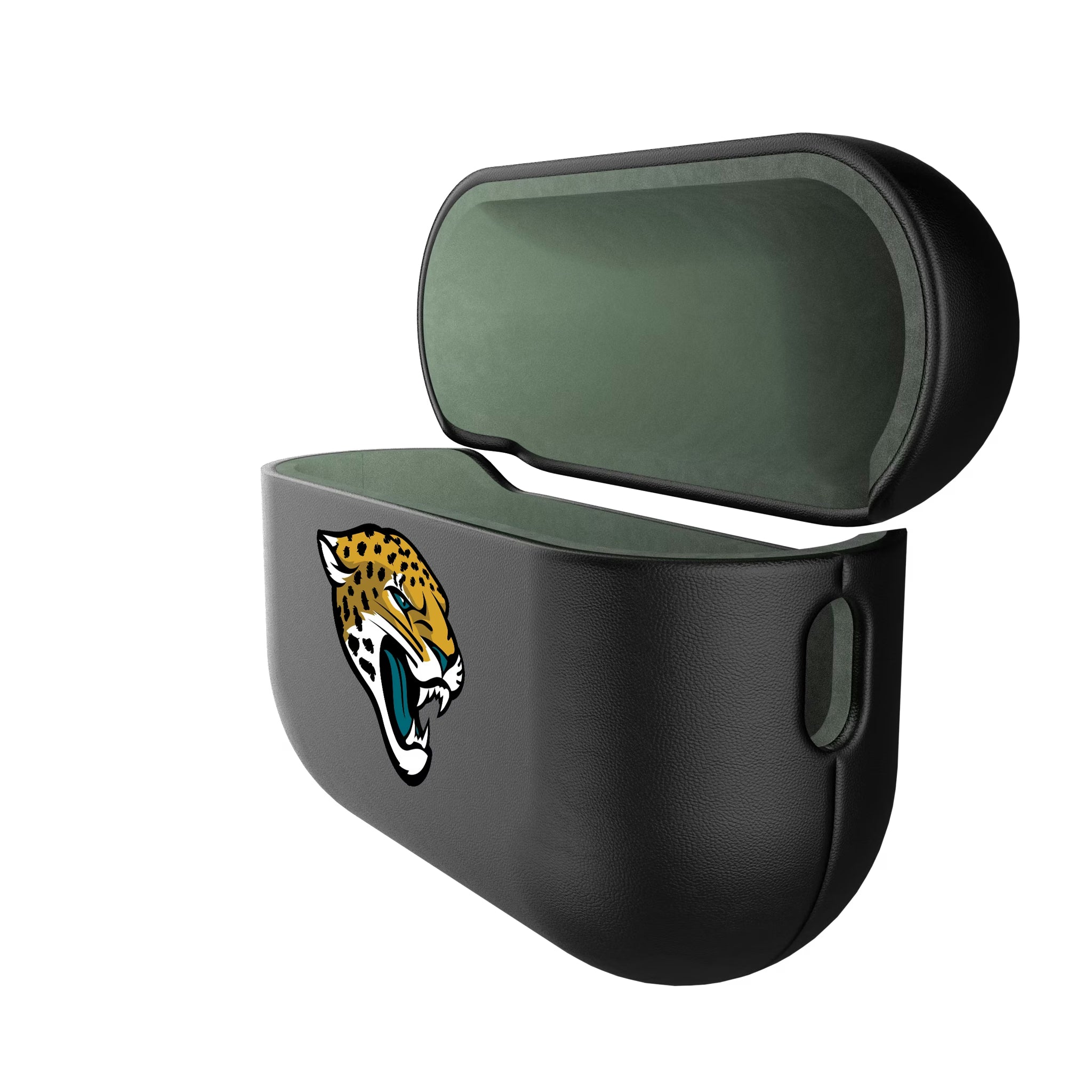 Jacksonville Jaguars Insignia AirPods AirPod Case Cover - Isometric View#Device_AirPods Pro 2nd Gen