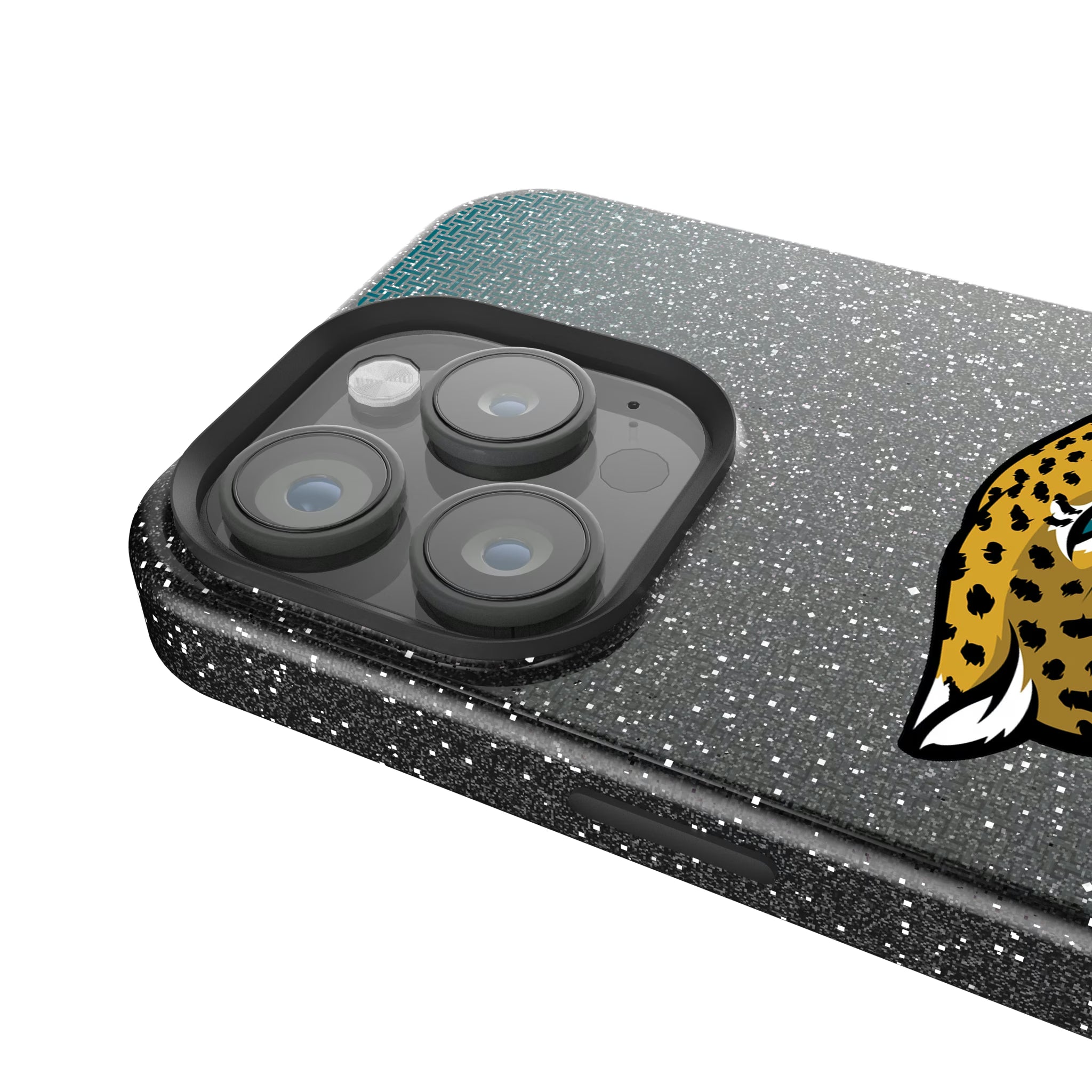 Jacksonville Jaguars Linen iPhone Bling Phone Case for Apple iPhone - Detail