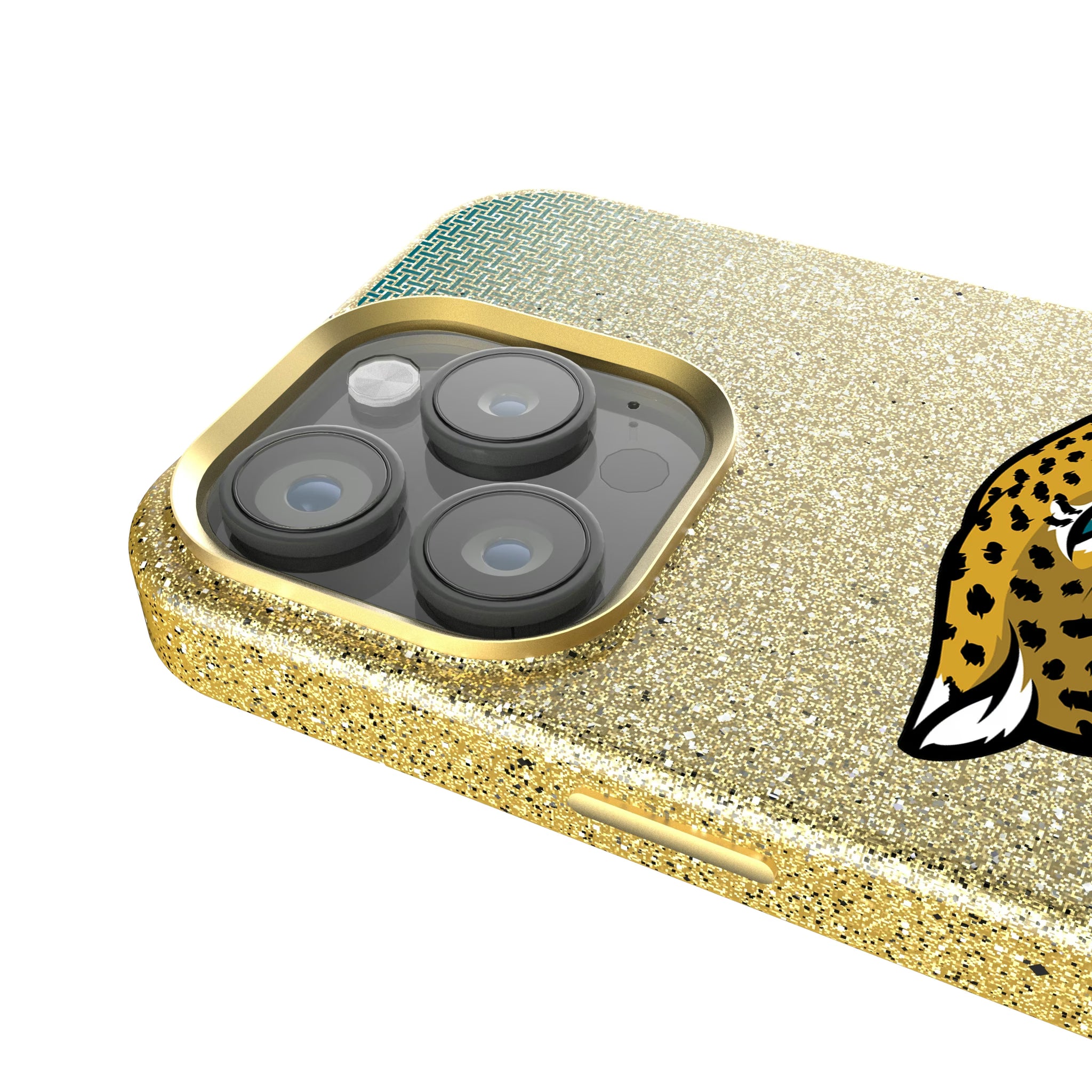 Jacksonville Jaguars Linen iPhone Bling Phone Case for Apple iPhone - Detail