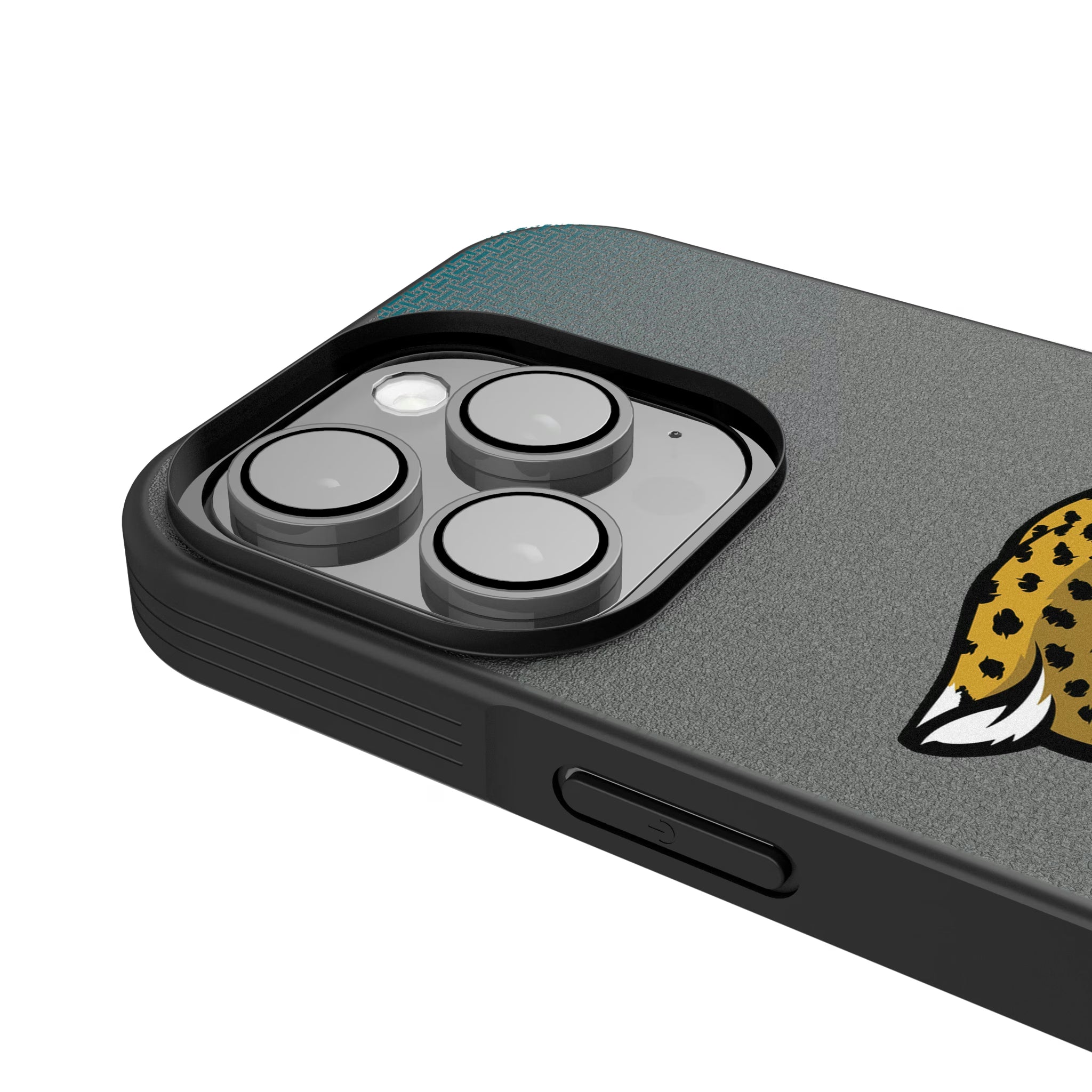 Jacksonville Jaguars Linen iPhone Bump Phone Case for Apple iPhone - Detail
