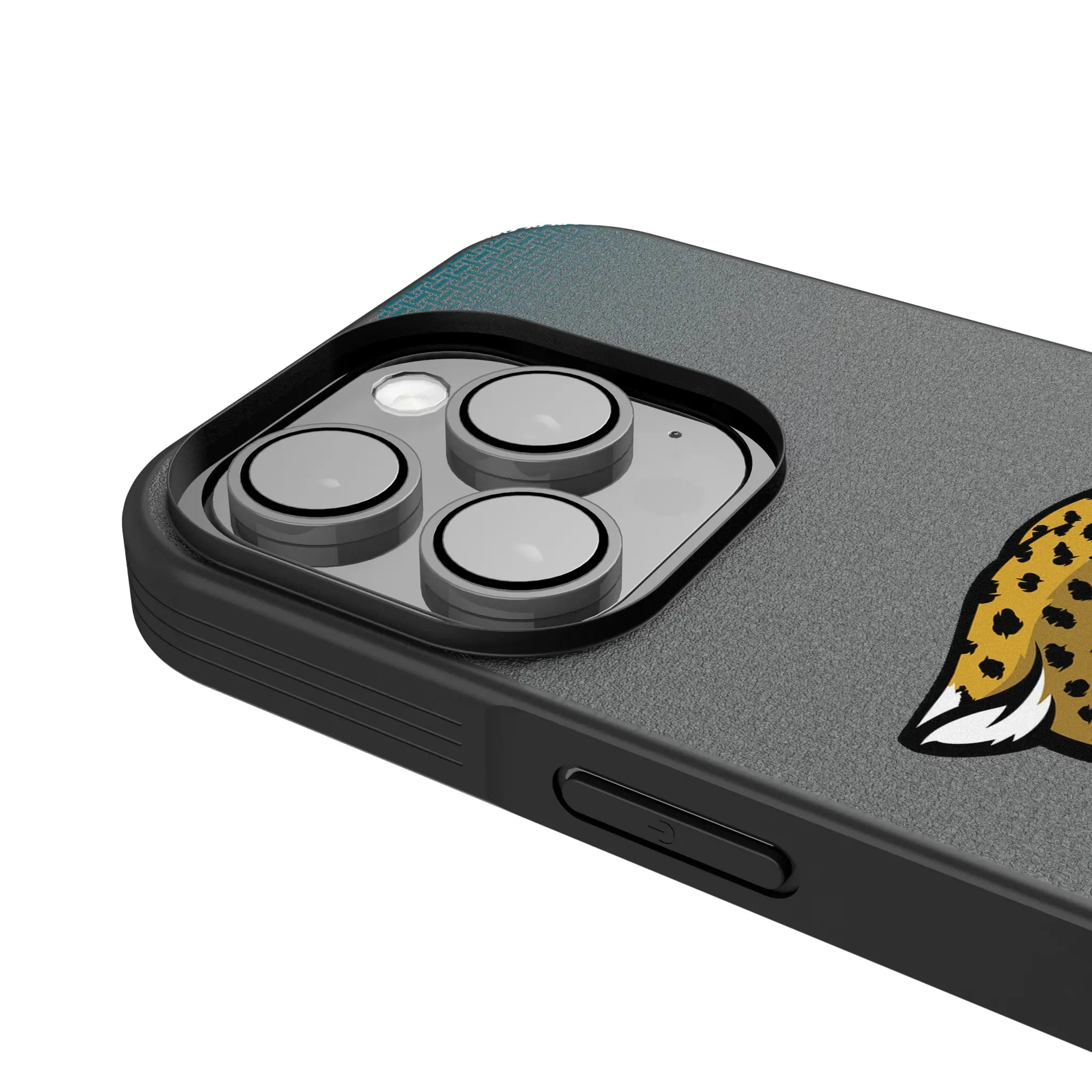 Jacksonville Jaguars Linen iPhone Bump Phone Case for Apple iPhone - Detail