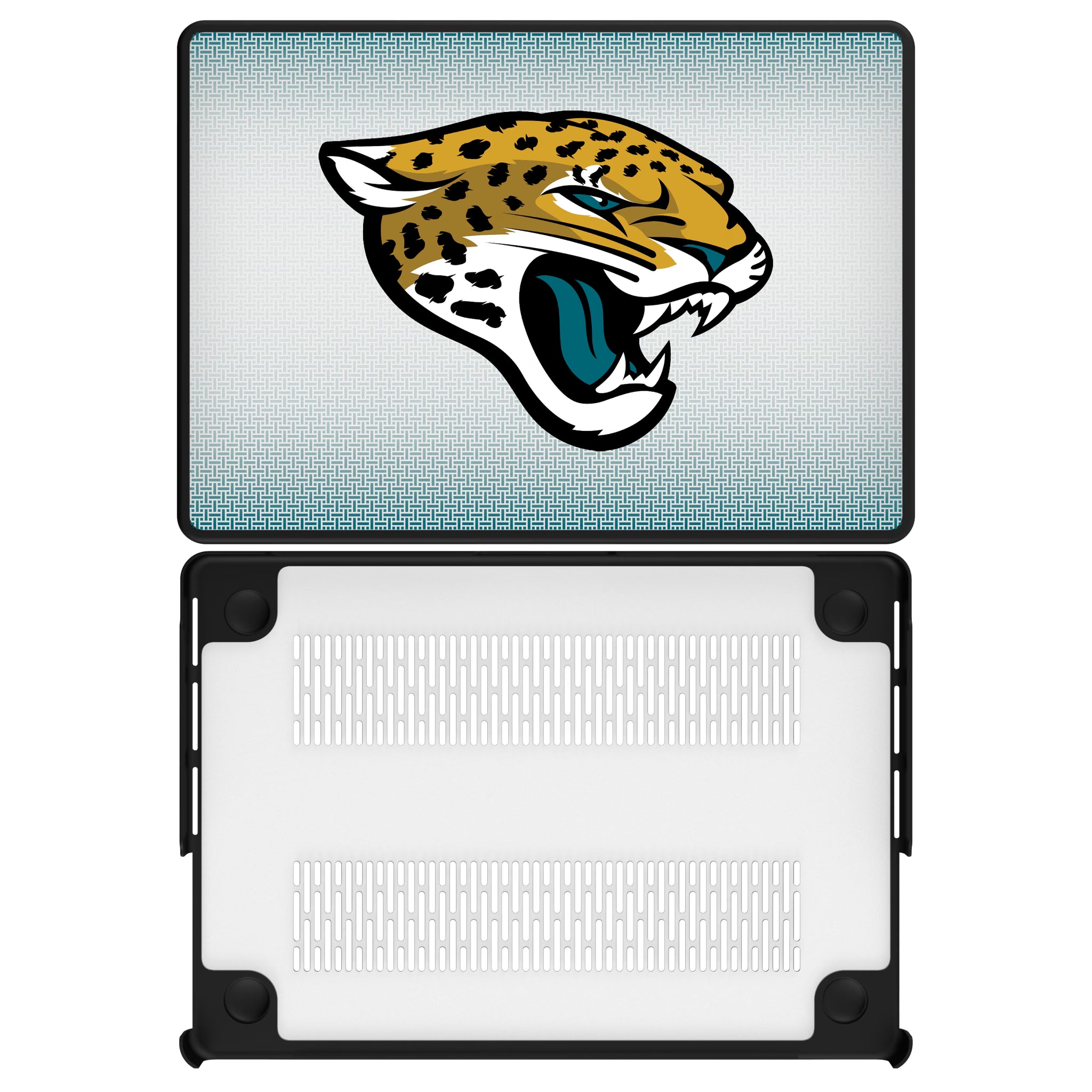 Jacksonville Jaguars Linen MacBook Laptop Case for Apple MacBook#Device_MacBook Pro (14-inch, 2021) / MacBook Pro (14-inch, 2023) / MacBook Pro (14-inch, 2024)