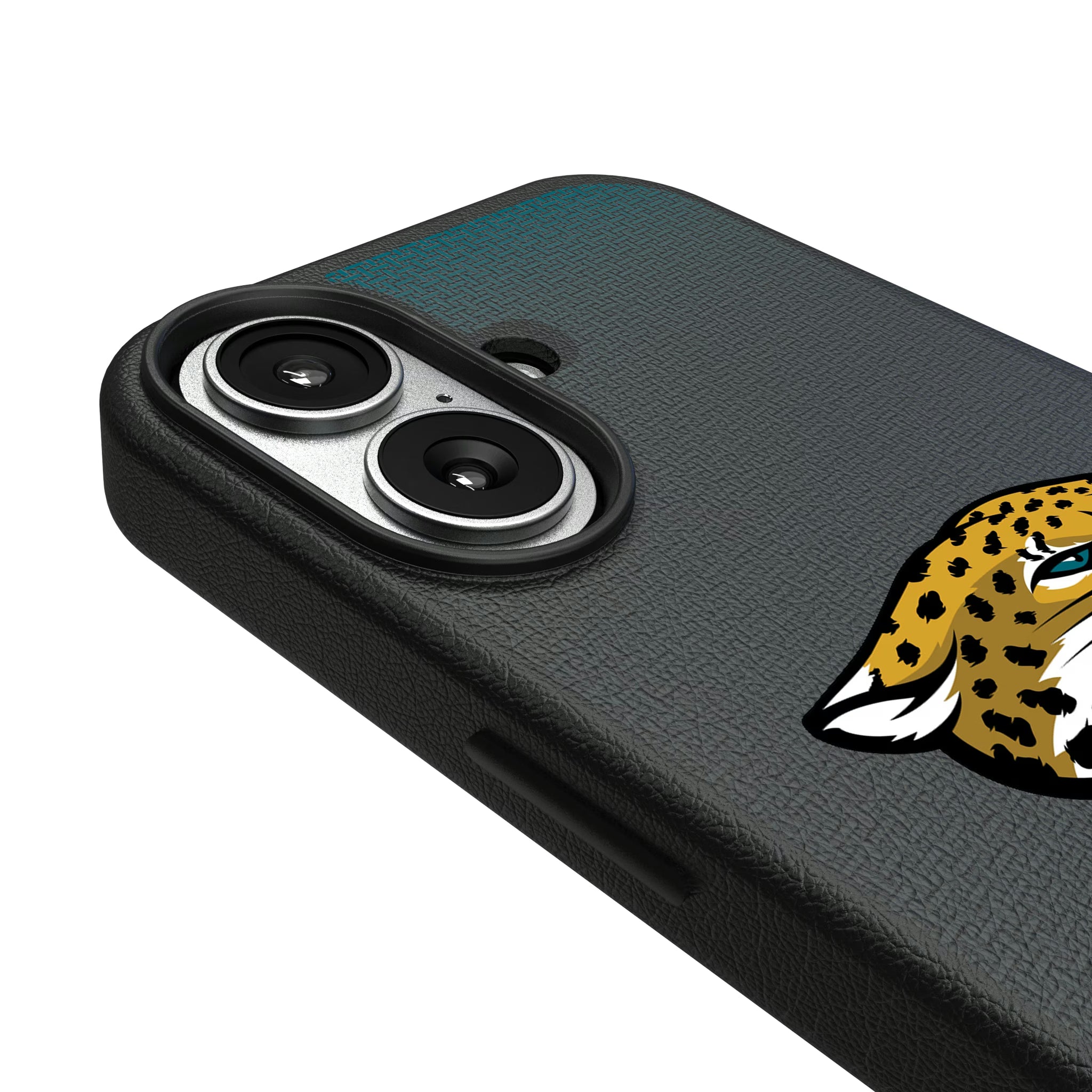 Jacksonville Jaguars Linen iPhone MagSafe Compatible Phone Case for Apple iPhone - Detail#Device_iPhone 17