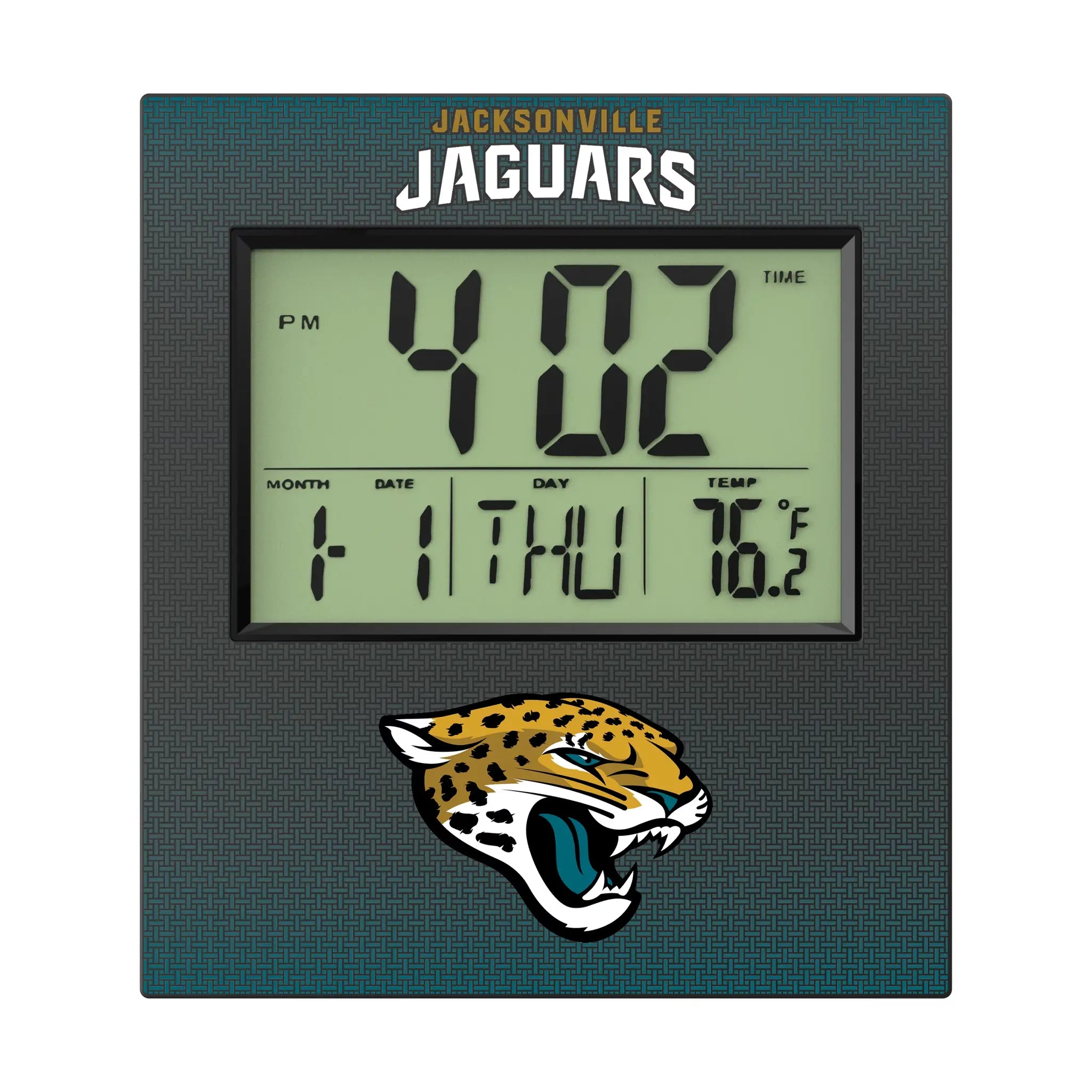 Jacksonville Jaguars Linen Wall Clock
