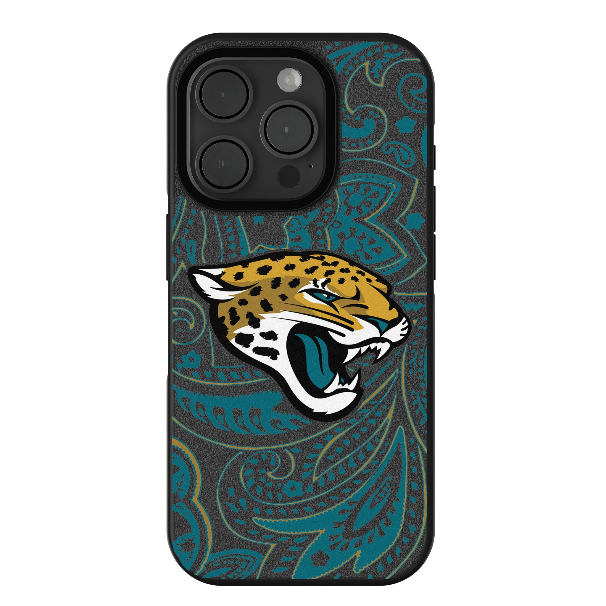 Jacksonville Jaguars Paisley iPhone Bump Phone Case for Apple iPhone
