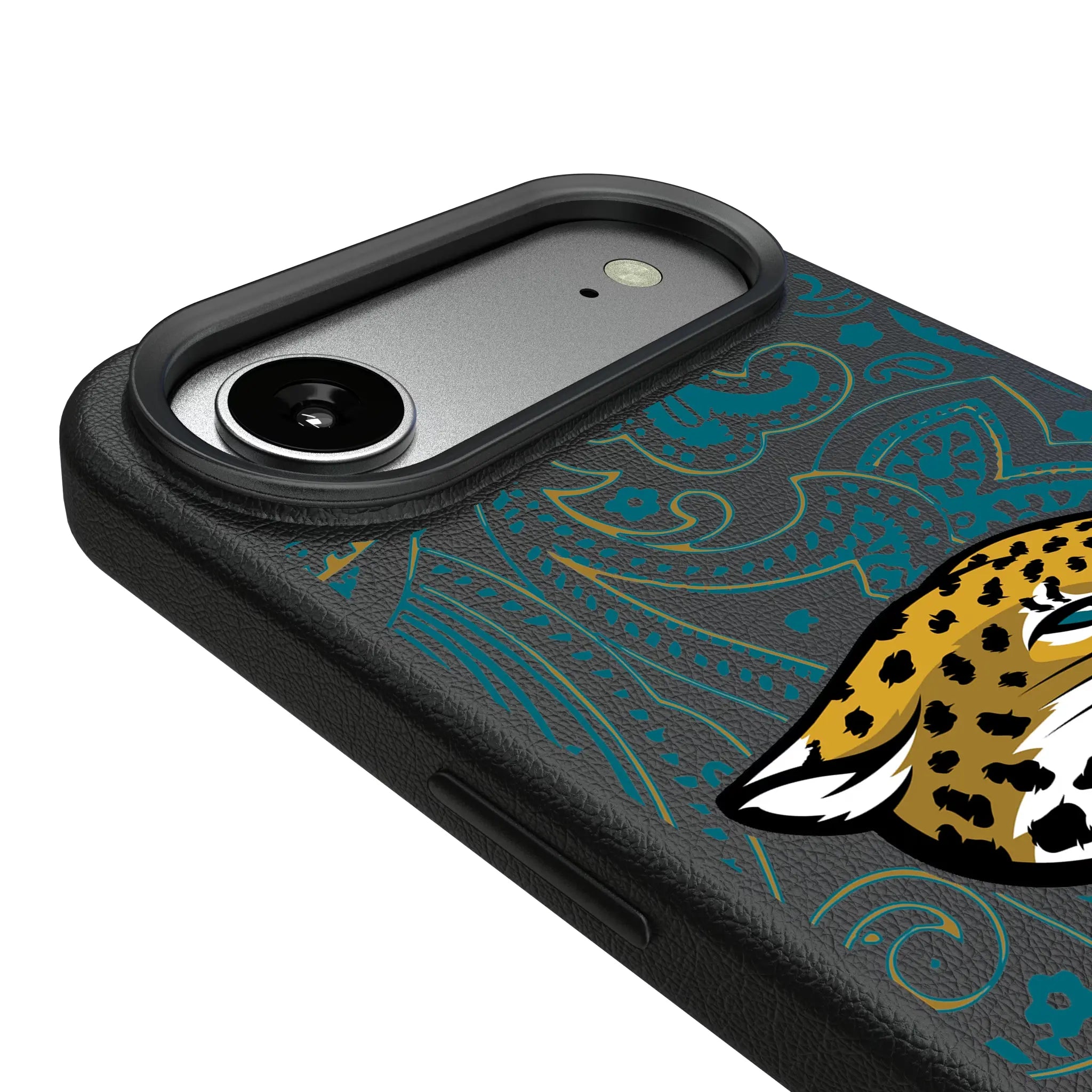 Jacksonville Jaguars Paisley iPhone MagSafe Compatible Phone Case for Apple iPhone - Detail#Device_iPhone Air