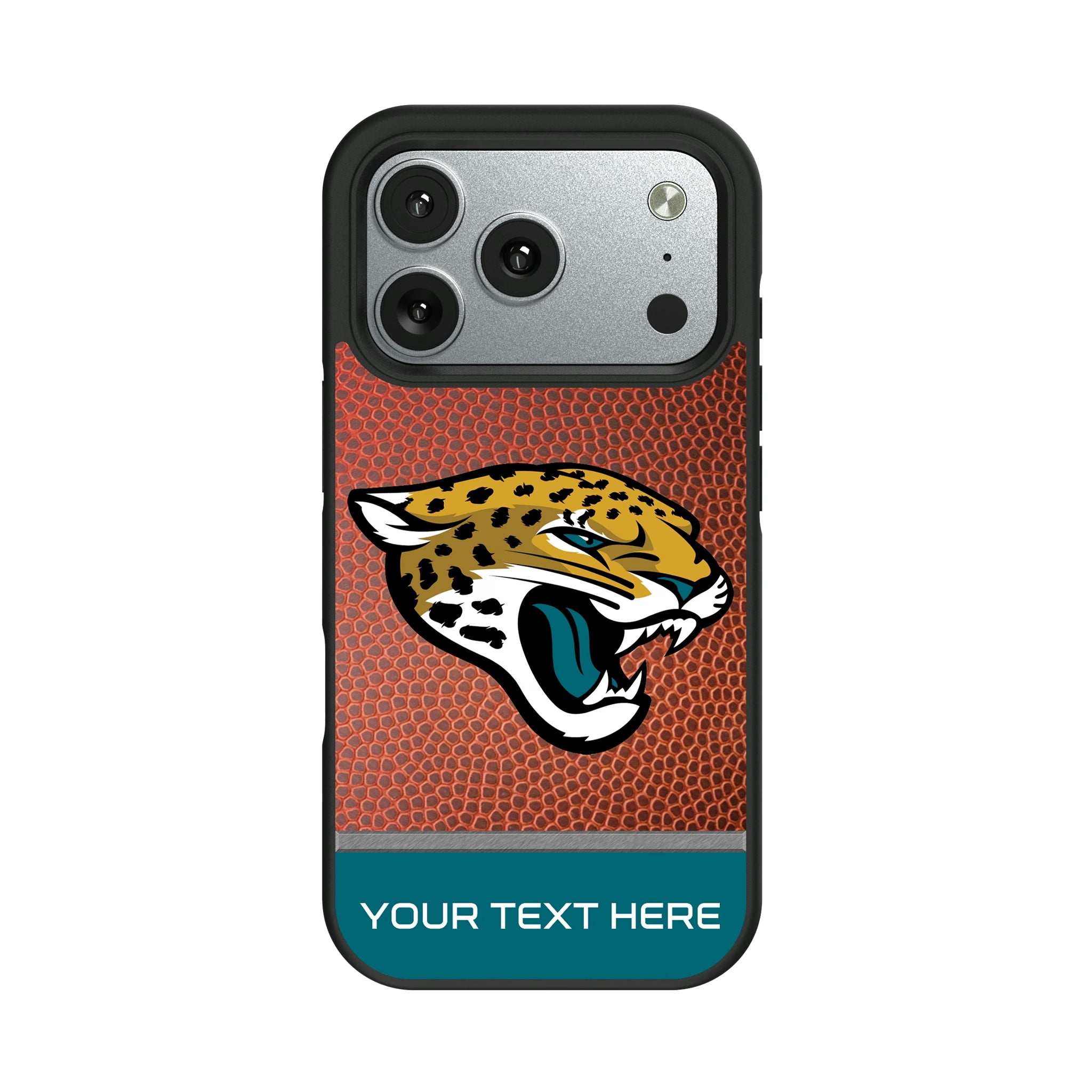 Jacksonville Jaguars Personalized Football iPhone Bump Phone Case for Apple iPhone#Device_iPhone 17 Pro
