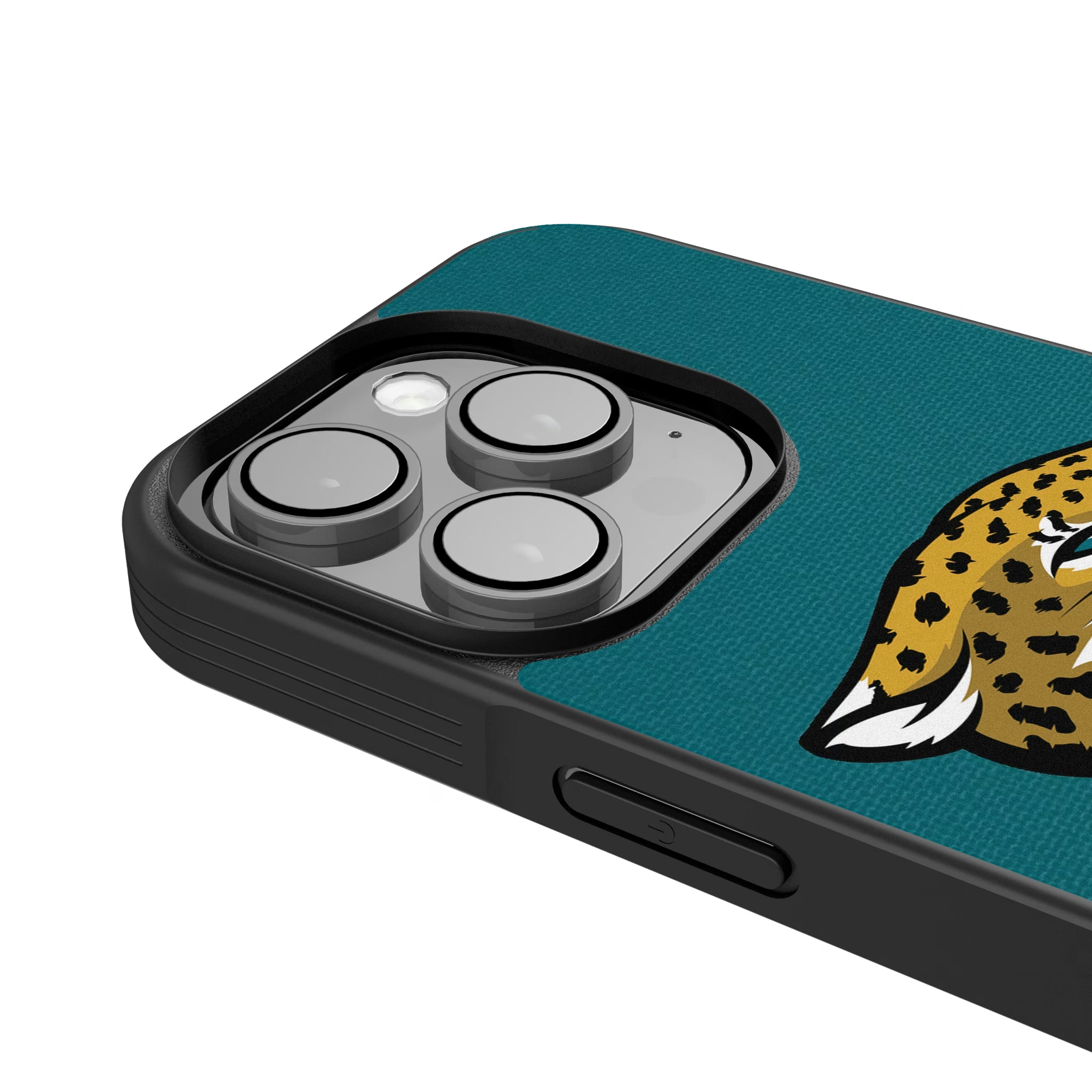 Jacksonville Jaguars Personalized Stripe iPhone Bump Phone Case for Apple iPhone - Detail