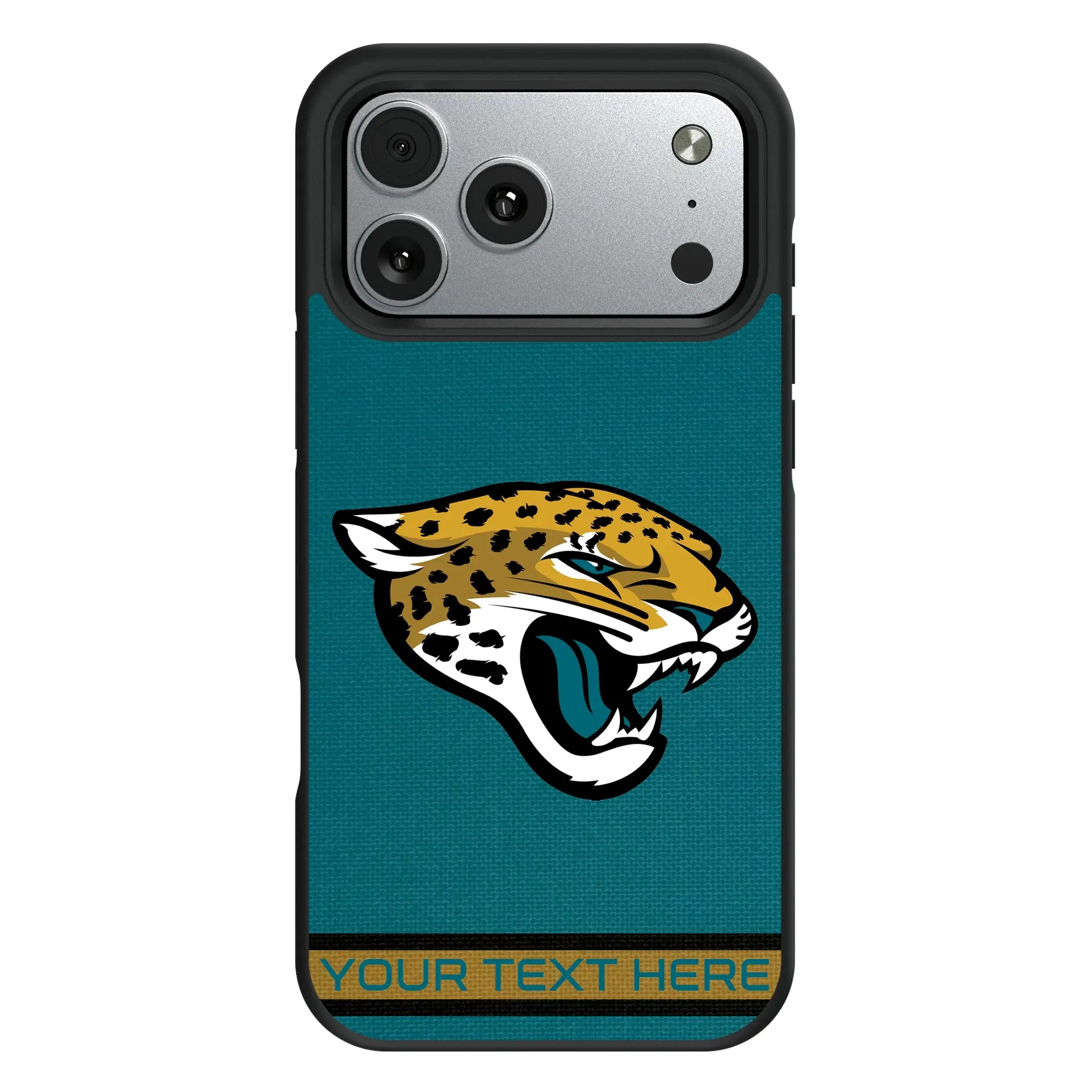 Jacksonville Jaguars Personalized Stripe iPhone Bump Phone Case for Apple iPhone#Device_iPhone 17 Pro Max