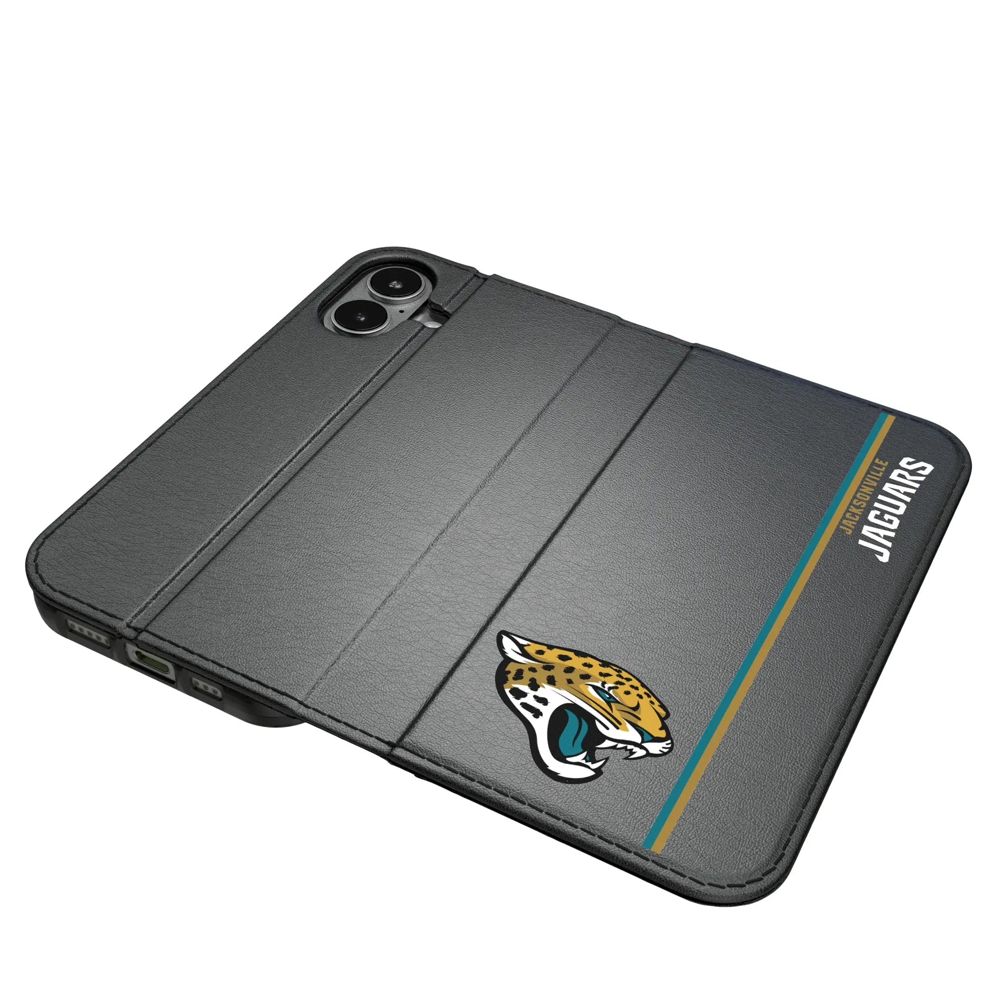 Jacksonville Jaguars Sidebar iPhone Folio Phone Case for Apple iPhone#Device_iPhone 17