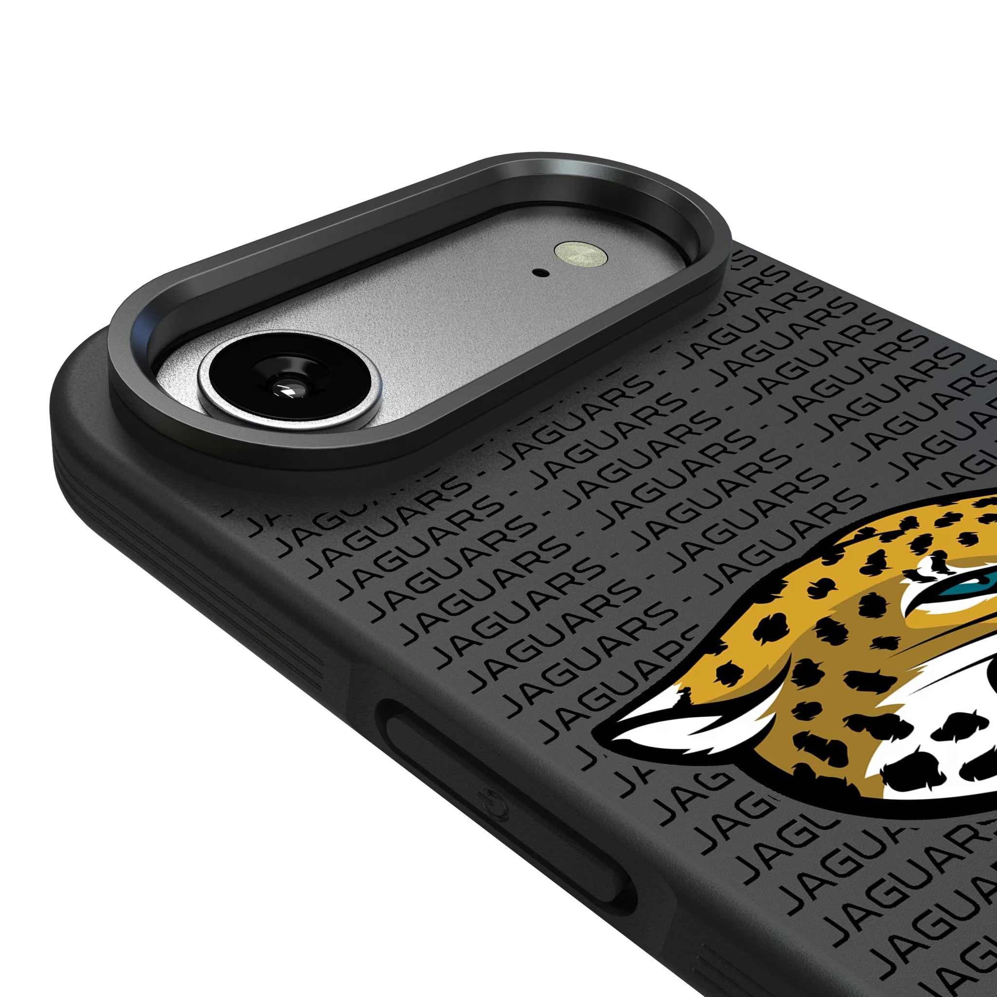 Jacksonville Jaguars Text Backdrop iPhone Bump Phone Case for Apple iPhone - Detail#Device_iPhone Air