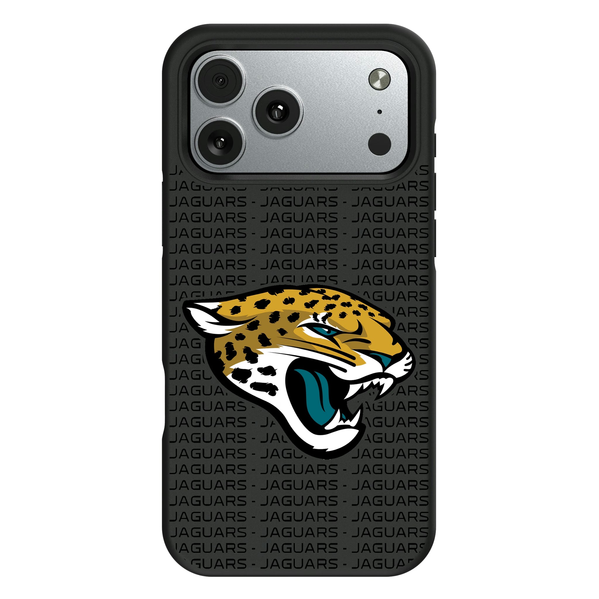 Jacksonville Jaguars Text Backdrop iPhone Bump Phone Case for Apple iPhone#Device_iPhone 17 Pro Max