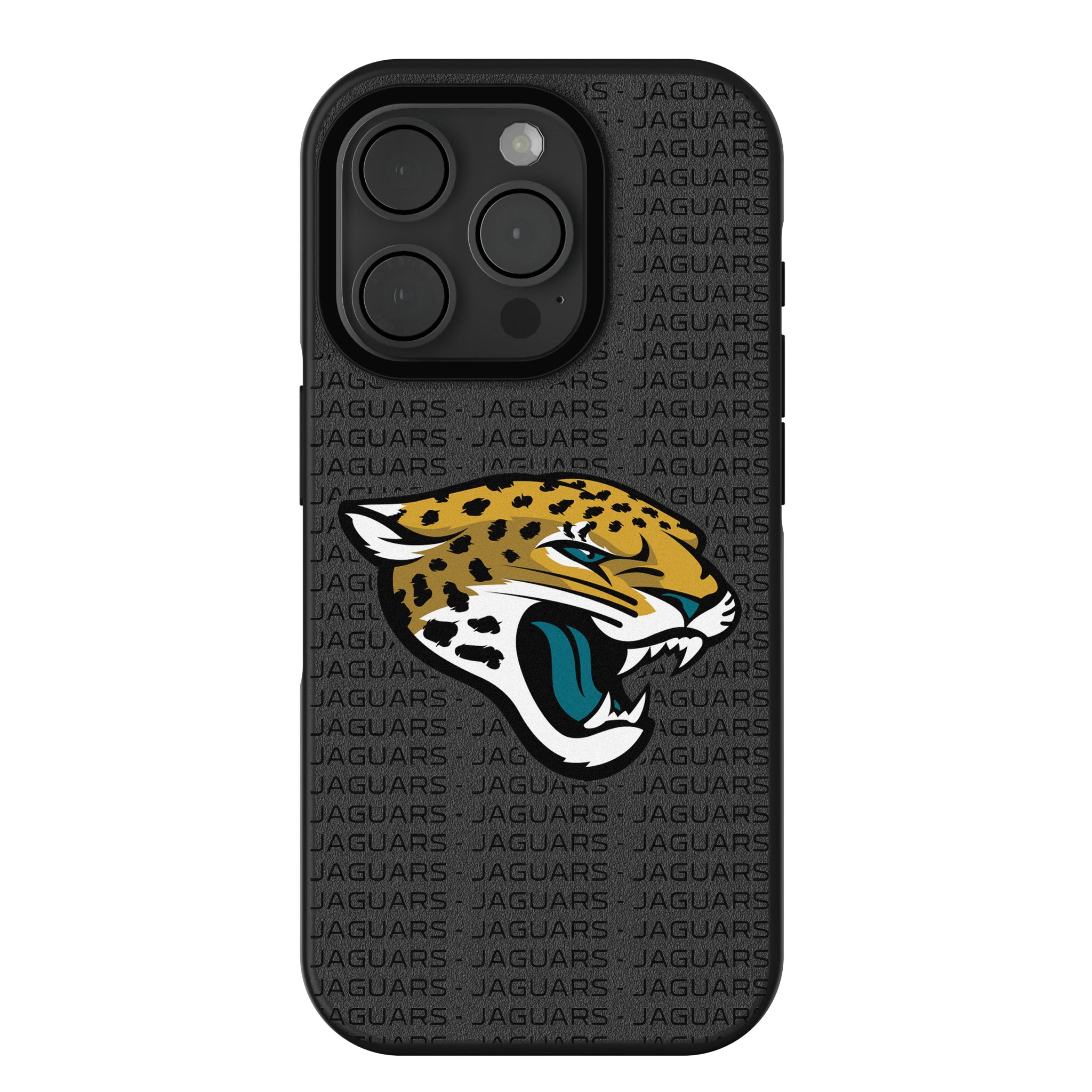 Jacksonville Jaguars Text Backdrop iPhone Bump Phone Case for Apple iPhone
