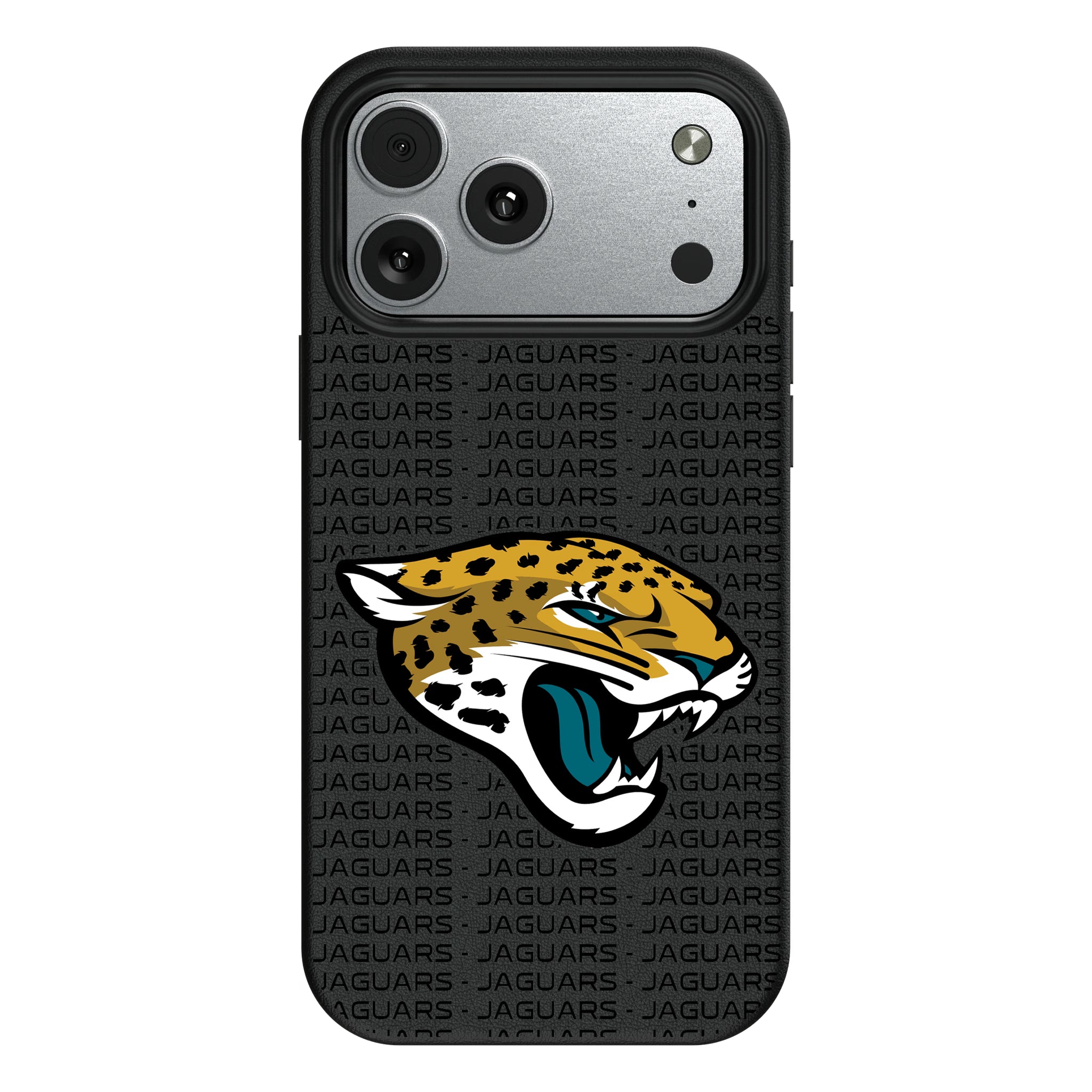 Jacksonville Jaguars Text Backdrop iPhone MagSafe Compatible Phone Case for Apple iPhone#Device_iPhone 17 Pro Max