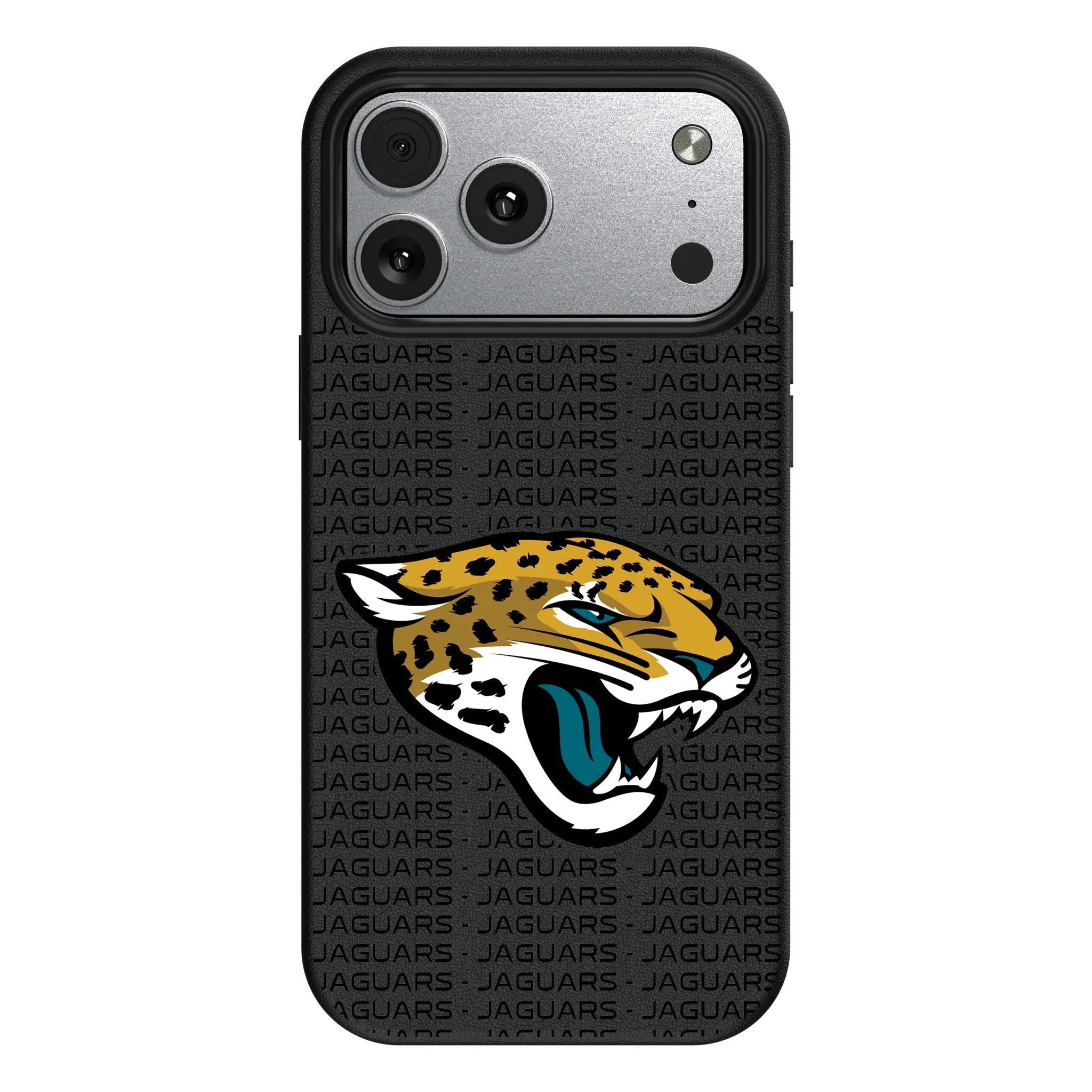 Jacksonville Jaguars Text Backdrop iPhone MagSafe Compatible Phone Case for Apple iPhone#Device_iPhone 17 Pro Max