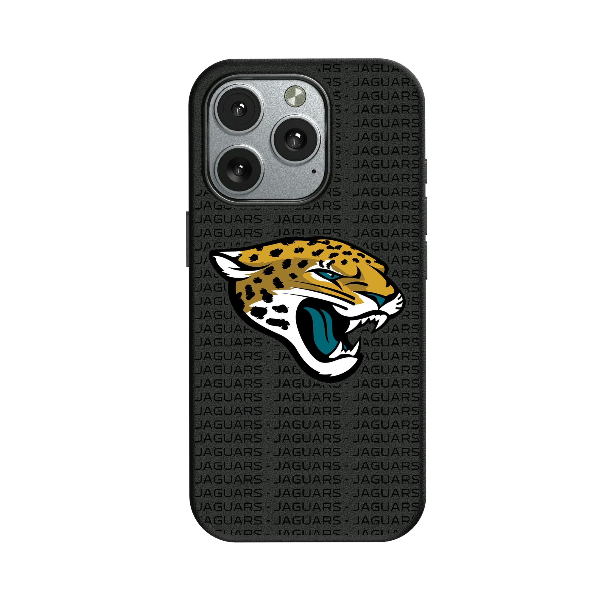 Jacksonville Jaguars Text Backdrop iPhone MagSafe Compatible Phone Case for Apple iPhone