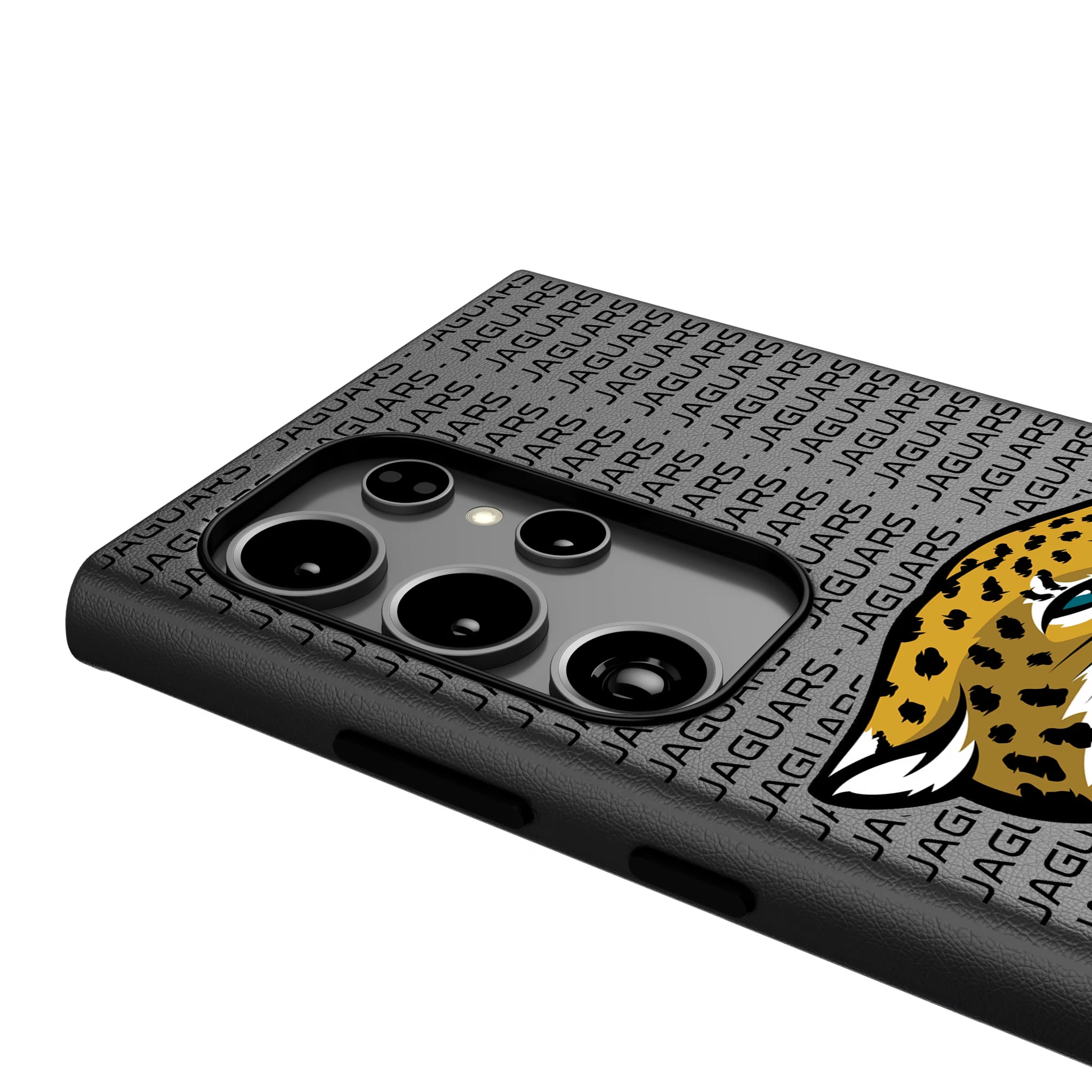 Jacksonville Jaguars Text Backdrop Galaxy MagSafe Compatible Phone Case for Samsung Galaxy - Detail