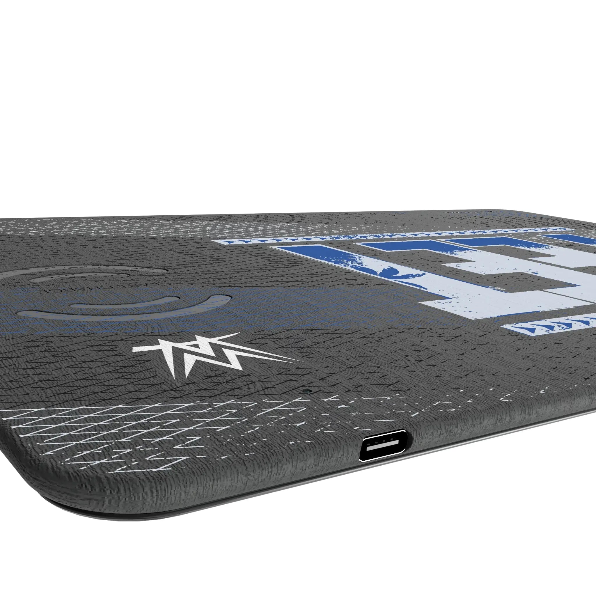 Jey Uso Steel 15-Watt Wireless Charger and Mouse Pad
