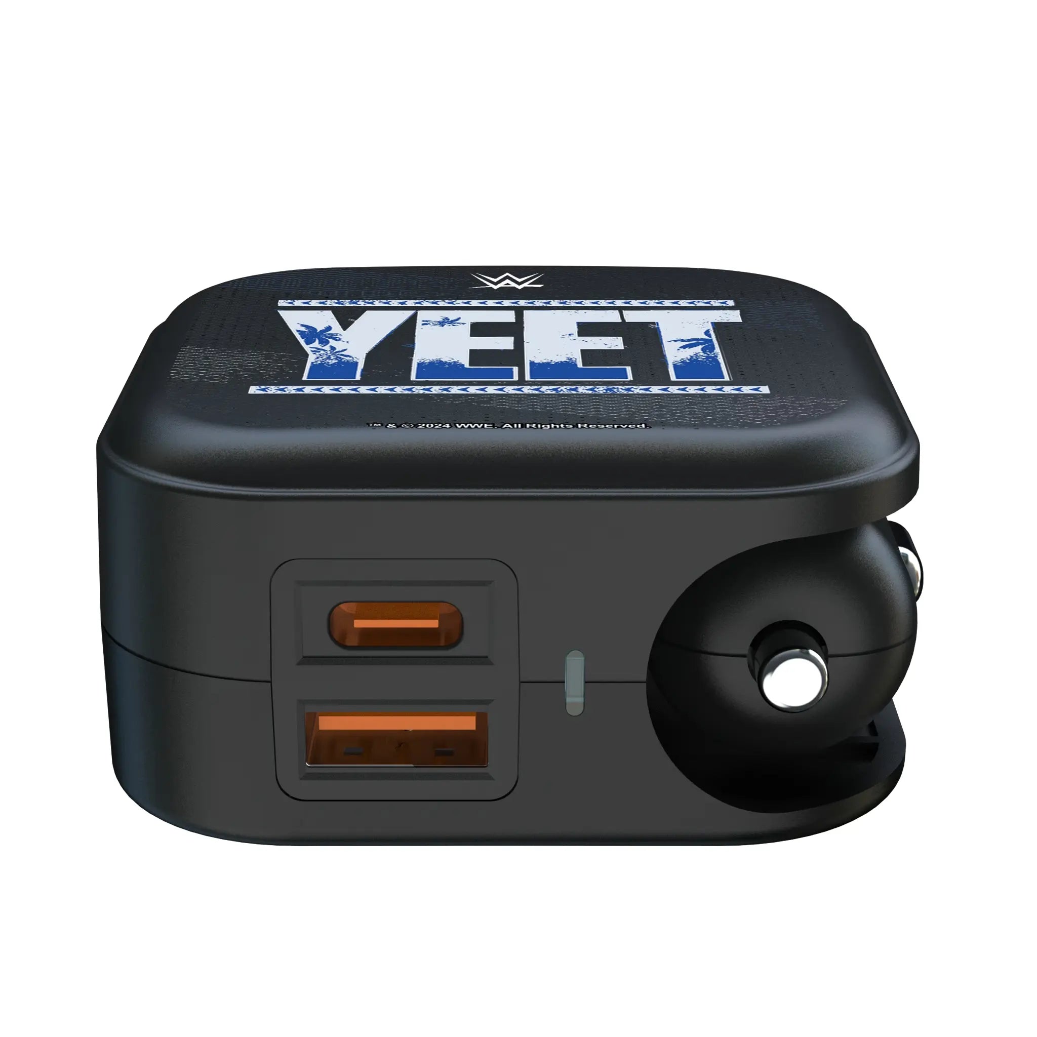 Jey Uso Steel 2 in 1 USB A/C Charger