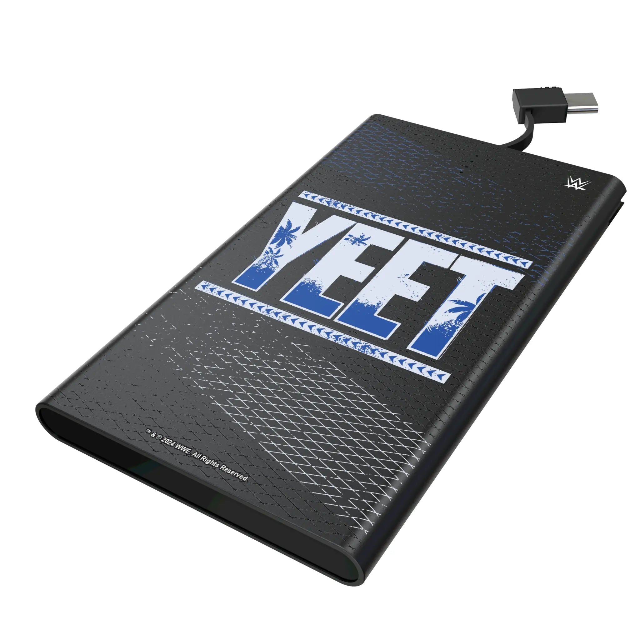 Jey Uso Steel 5000mAh Flat Power Bank