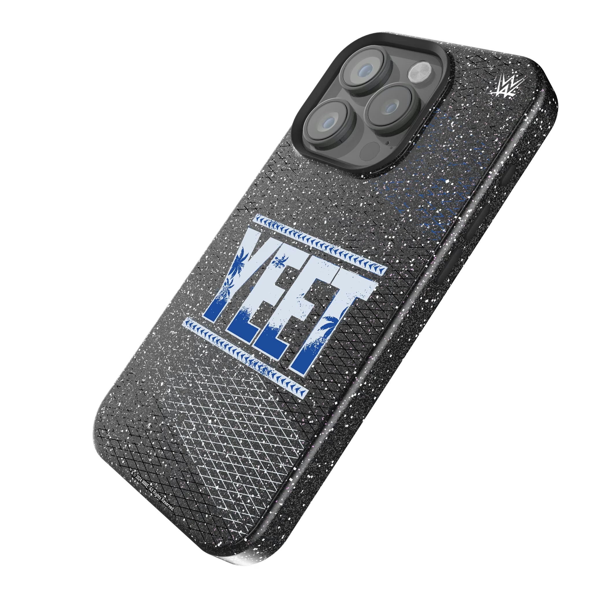 Jey Uso Steel iPhone Bling Phone Case for Apple iPhone - Isometric View