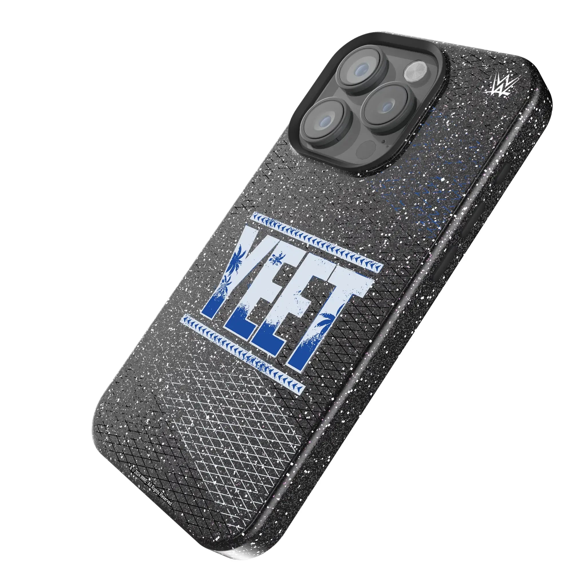 Jey Uso Steel iPhone Bling Phone Case for Apple iPhone - Isometric View