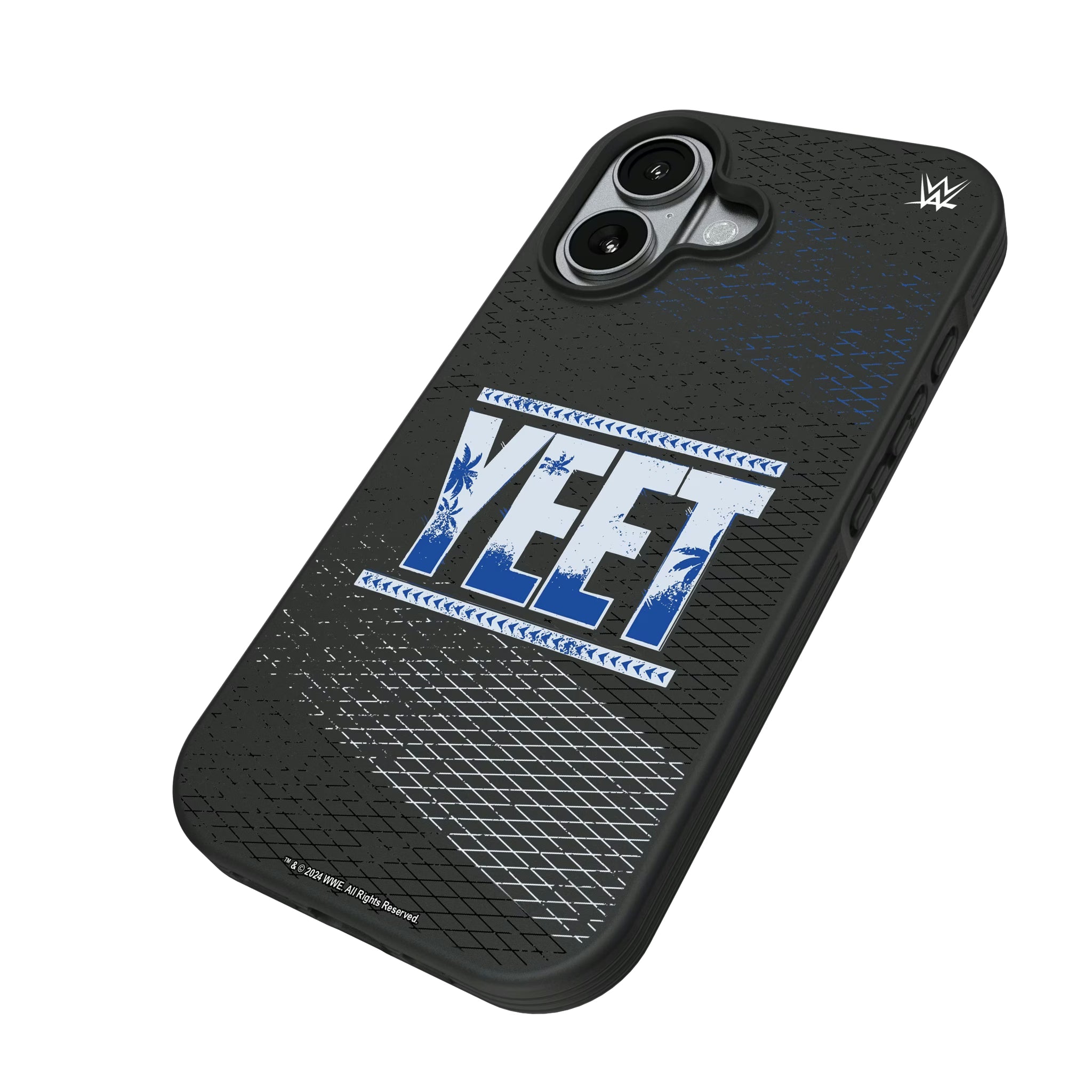 Jey Uso Steel iPhone Bump Phone Case for Apple iPhone - Isometric View#Device_iPhone 17