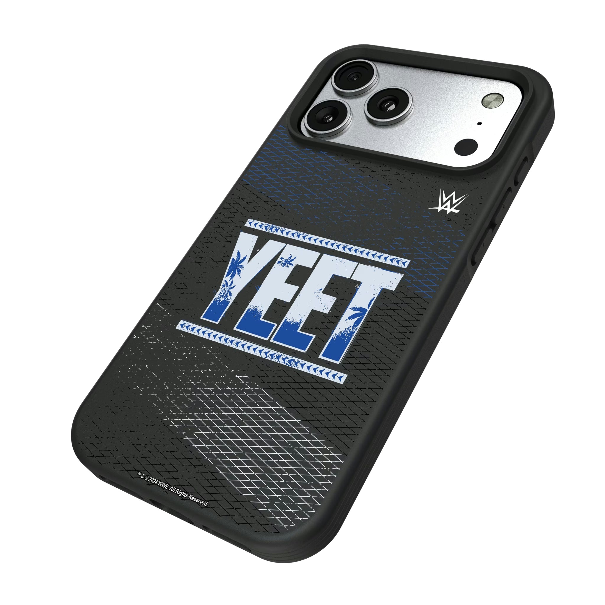 Jey Uso Steel iPhone Bump Phone Case for Apple iPhone - Isometric View#Device_iPhone 17 Pro Max