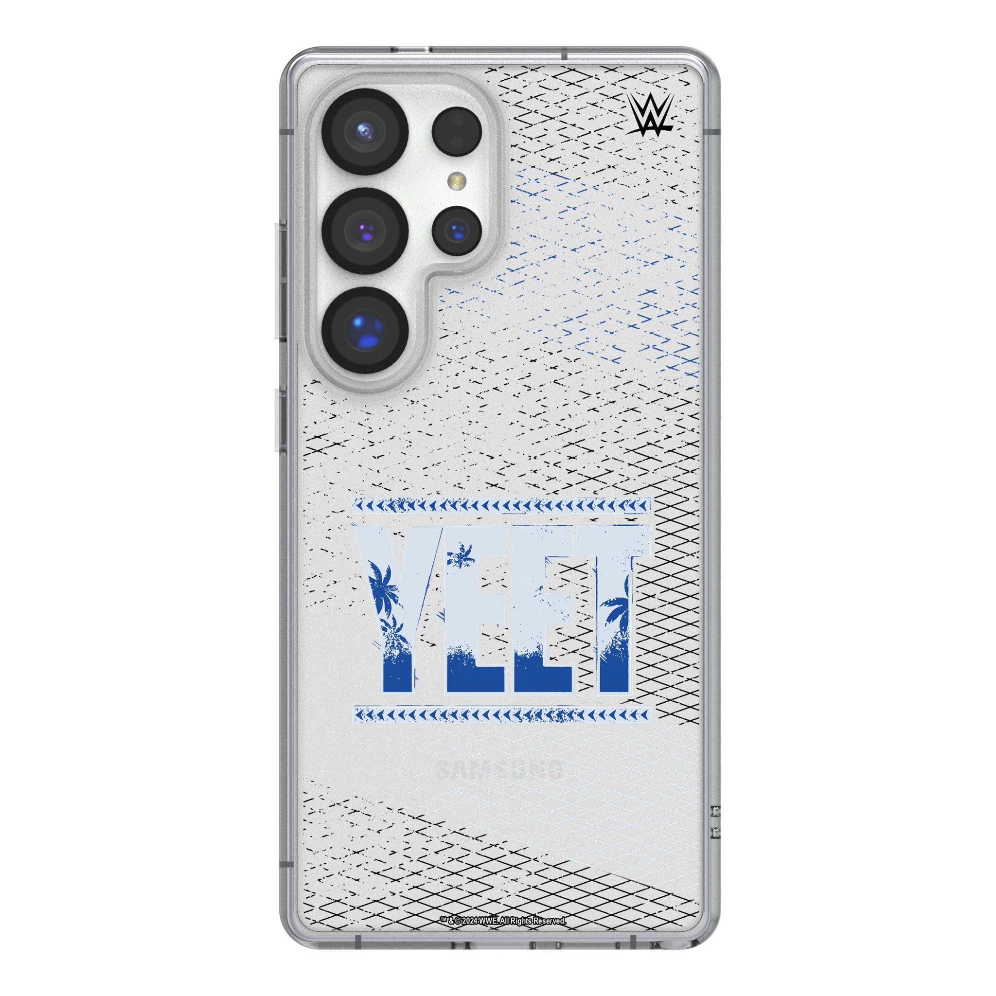Jey Uso Steel Galaxy Clear Phone Case for Samsung Galaxy