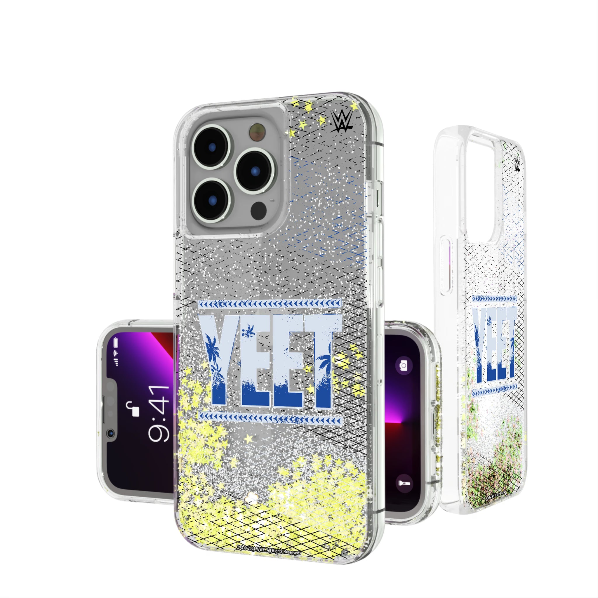 Jey Uso Steel iPhone Glitter Phone Case for Apple iPhone