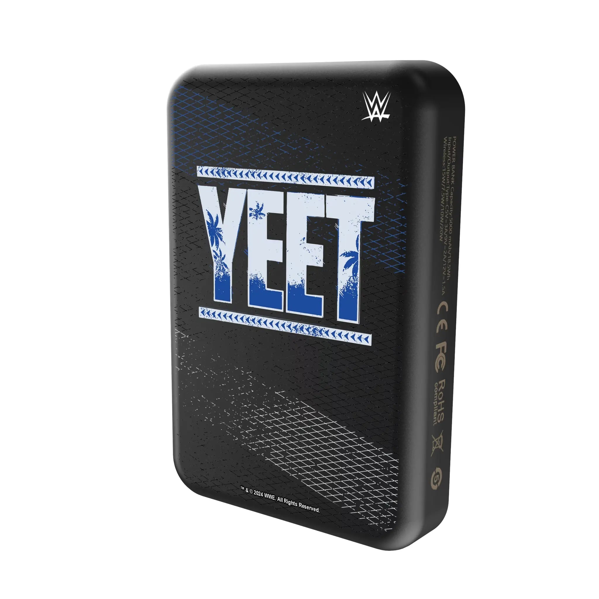 Jey Uso Steel Wireless Mag Power Bank