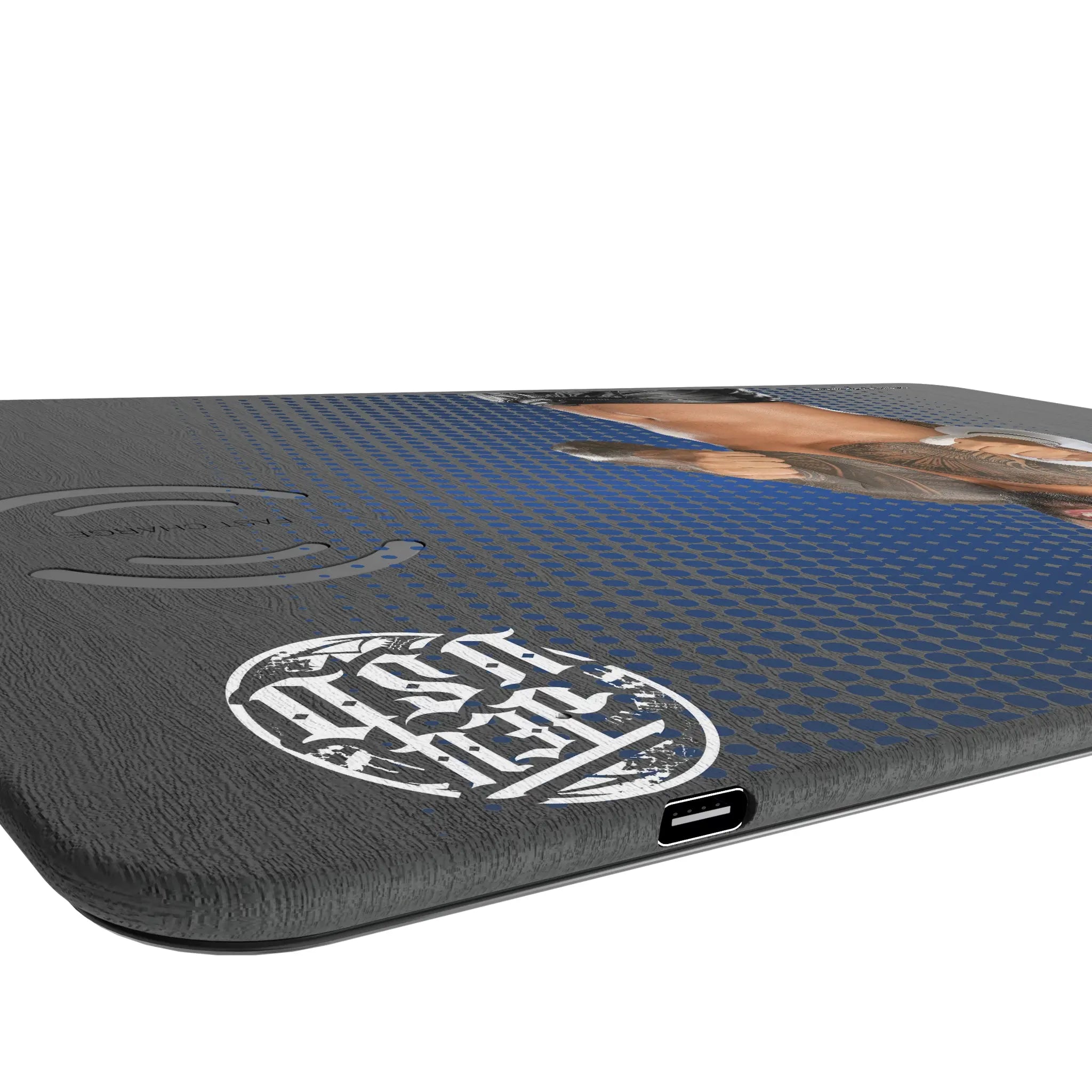Jey Uso Superstar 15-Watt Wireless Charger and Mouse Pad