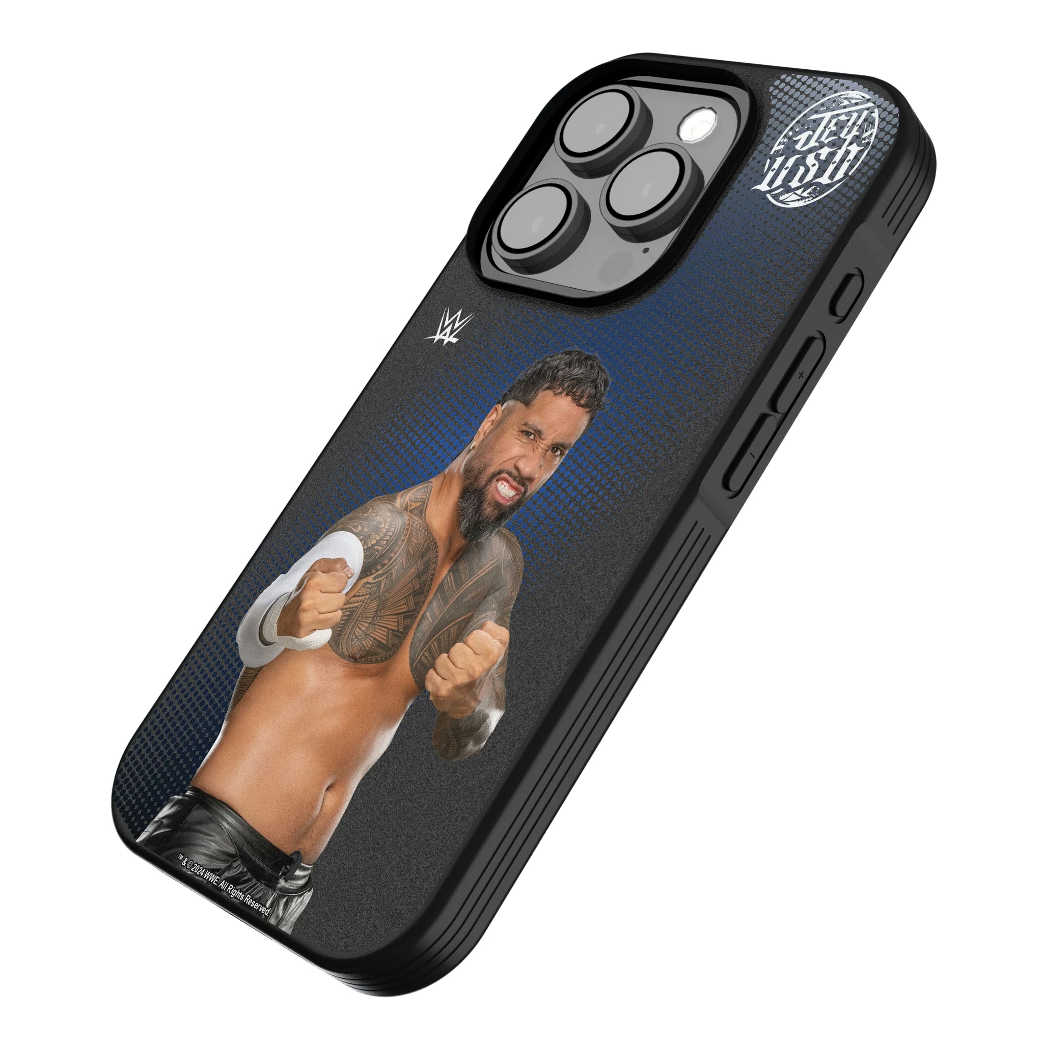 Jey Uso Superstar iPhone Bump Phone Case for Apple iPhone - Isometric View
