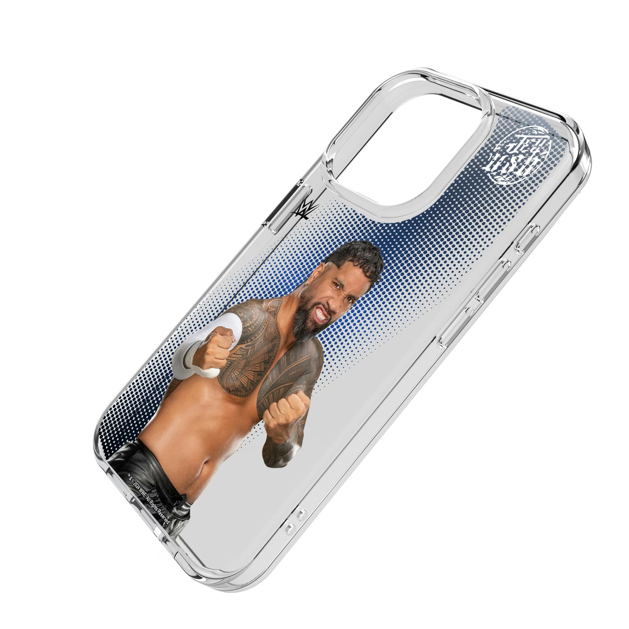 Jey Uso Superstar iPhone Clear Phone Case for Apple iPhone - Isometric View