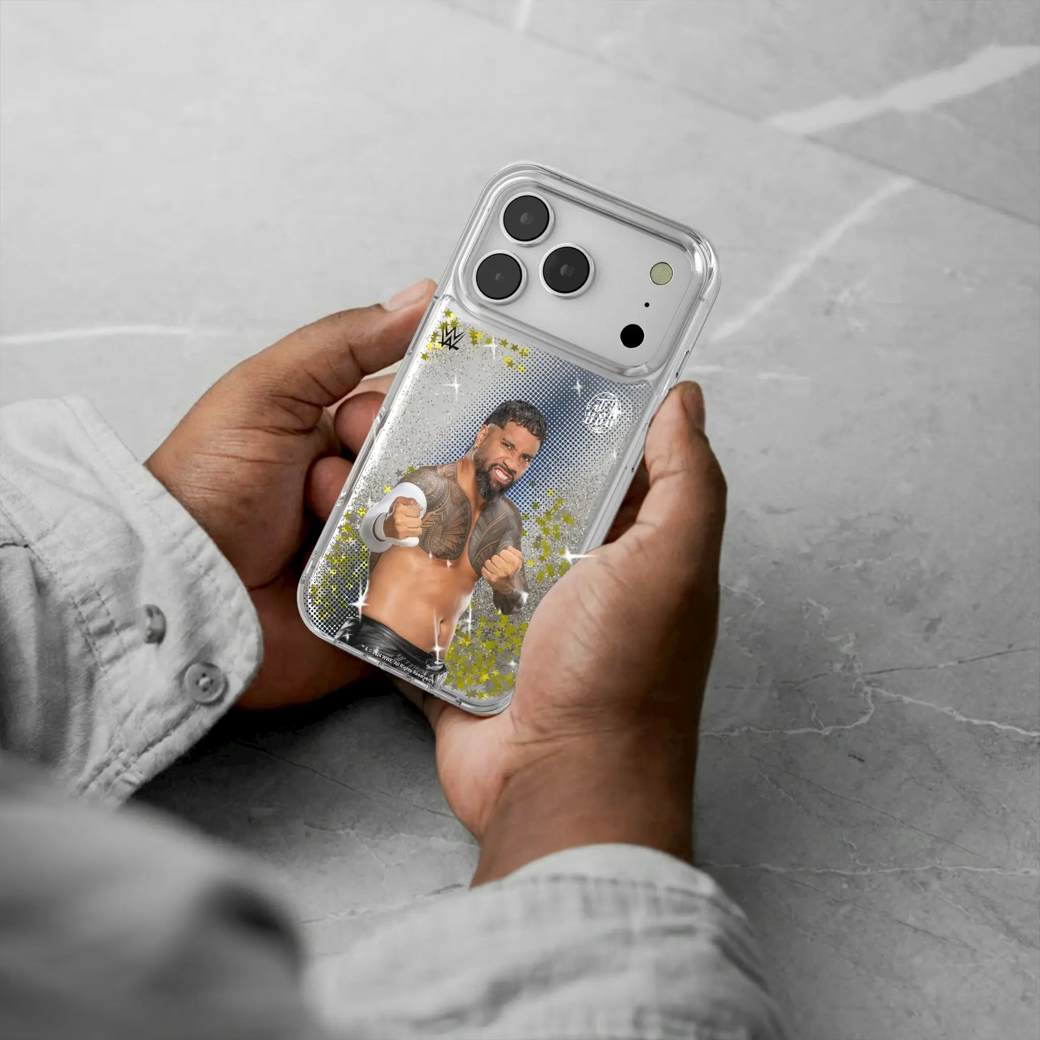 Jey Uso Superstar iPhone Glitter Phone Case for Apple iPhone - Lifestyle#Device_iPhone 17 Pro