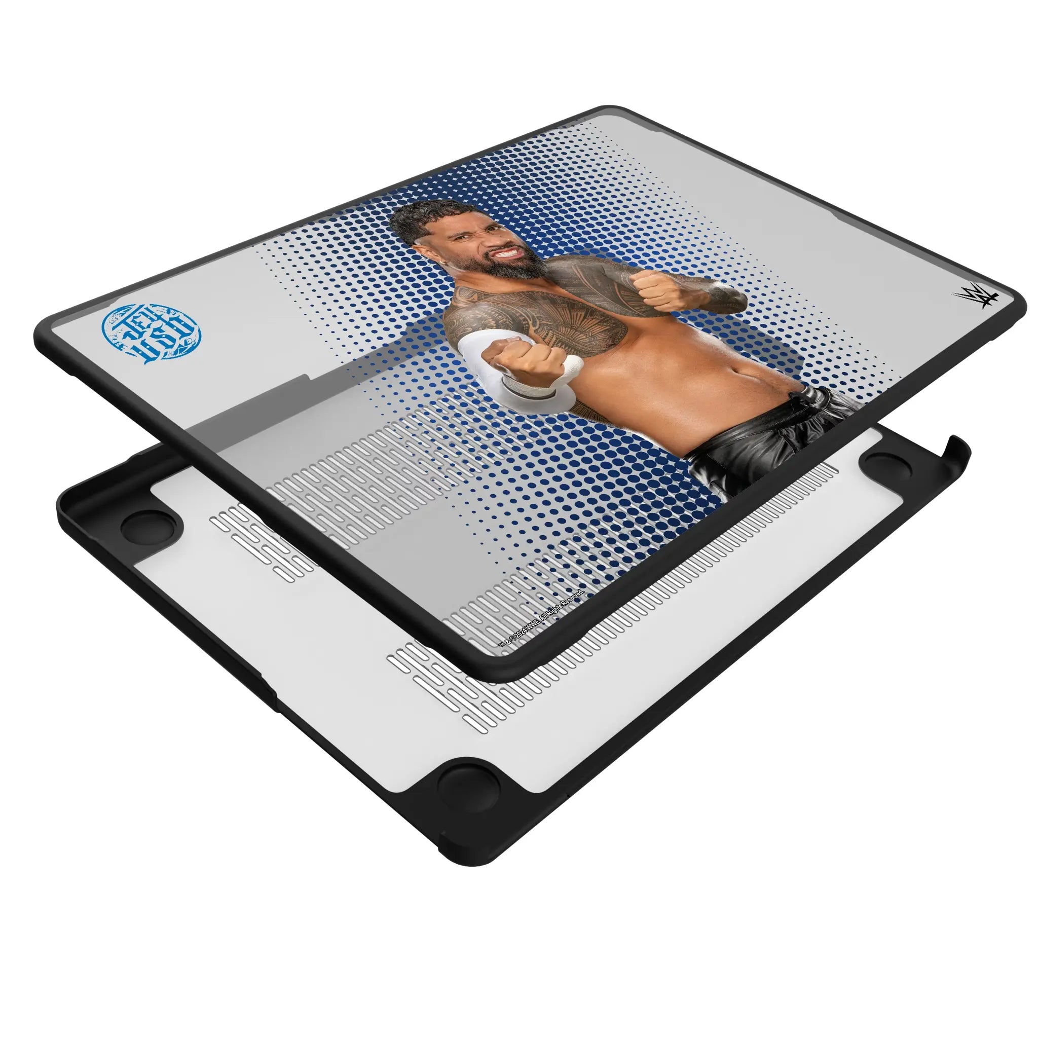 Jey Uso Superstar MacBook Laptop Case for Apple MacBook - Isometric View