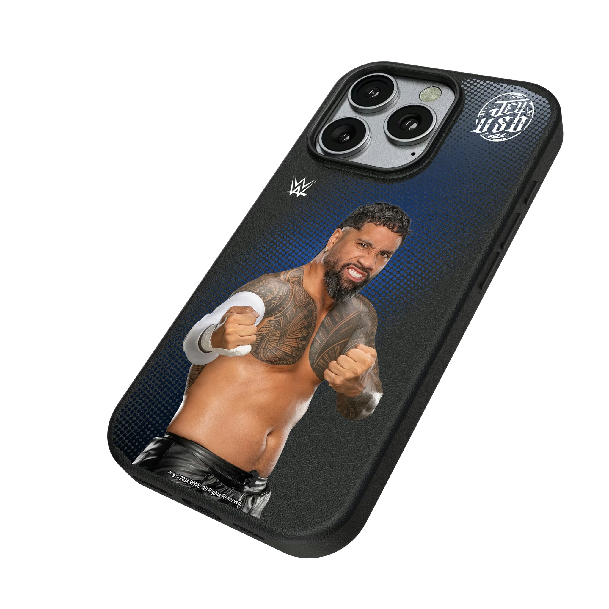 Jey Uso Superstar iPhone MagSafe Compatible Phone Case for Apple iPhone - Isometric View