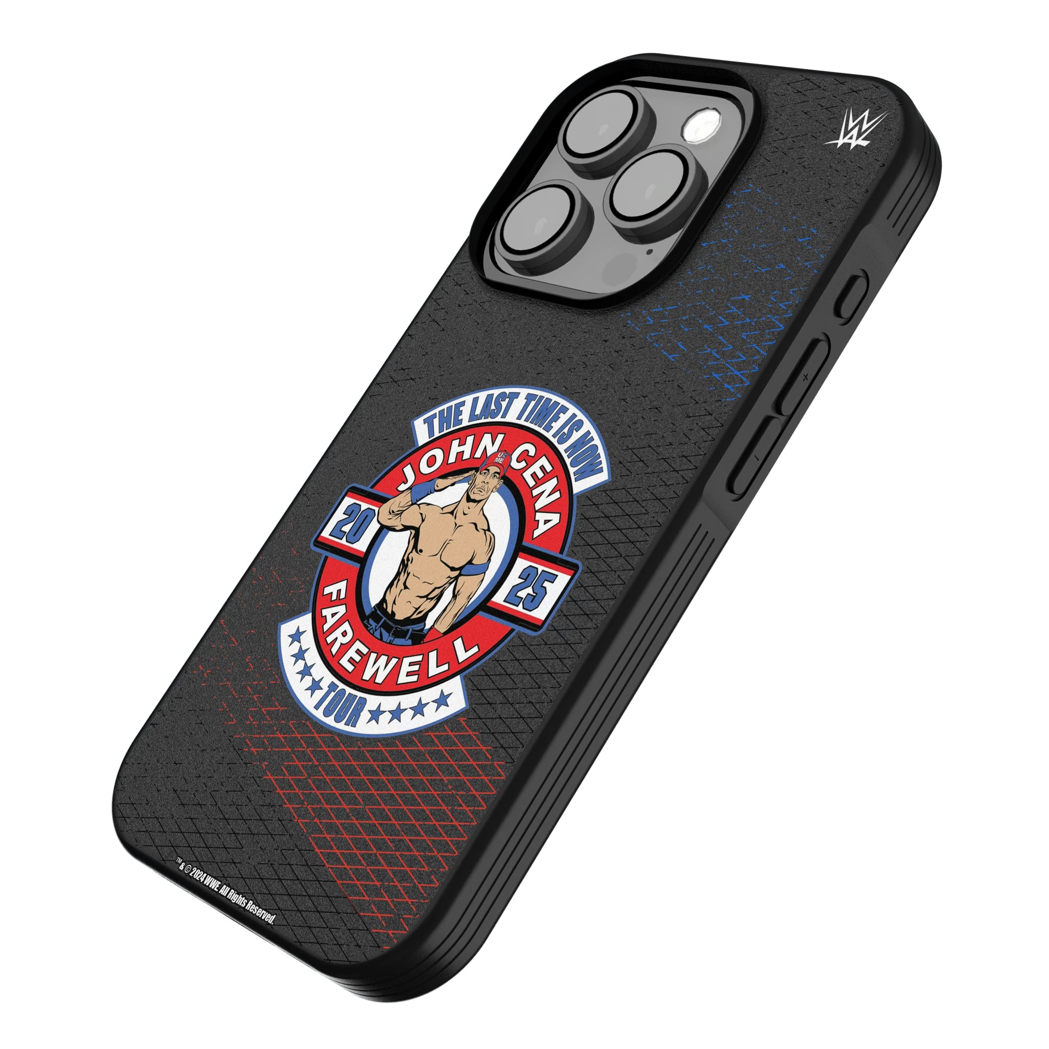 John Cena Farewell Tour Steel iPhone Bump Phone Case for Apple iPhone - Isometric View
