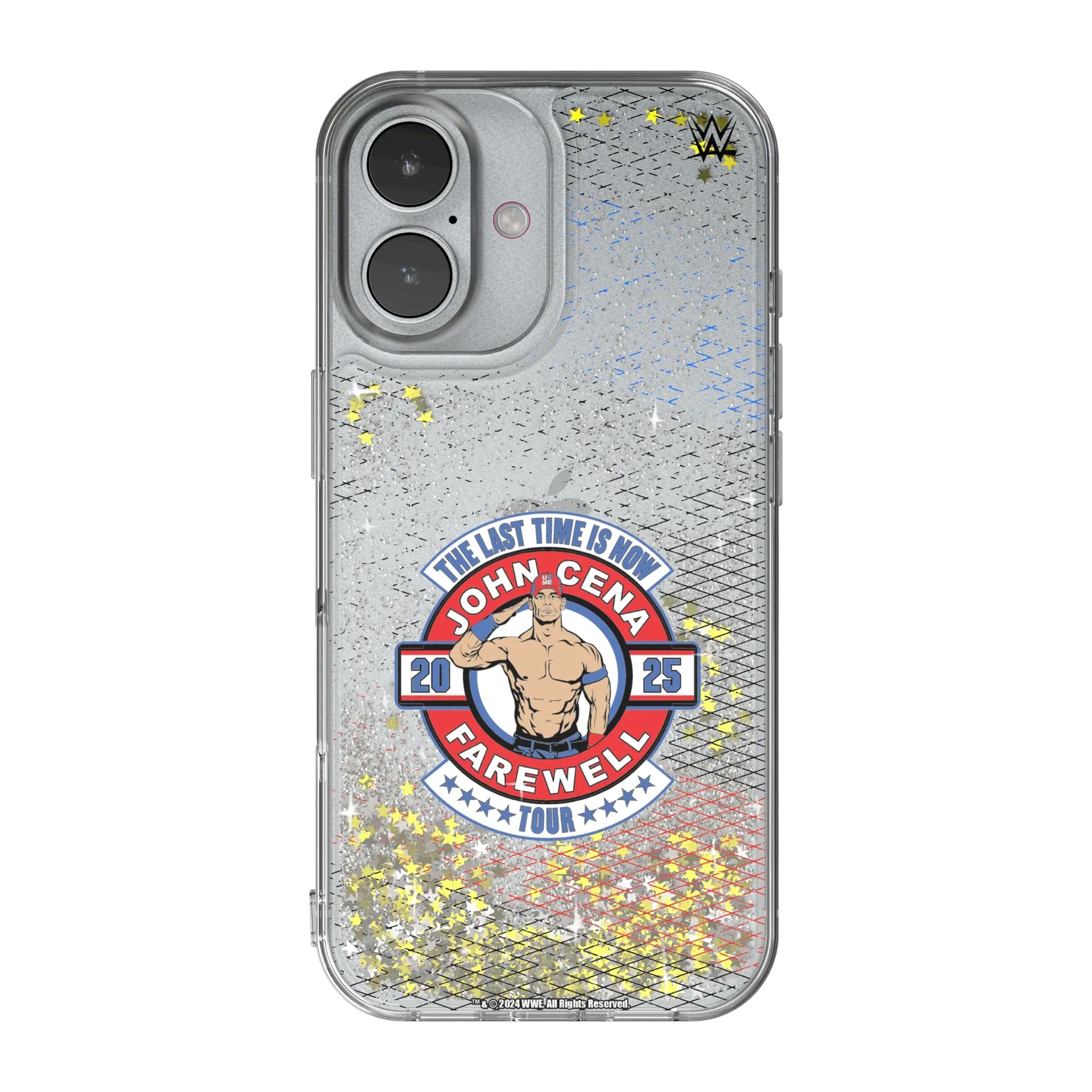 John Cena Farewell Tour Steel iPhone Glitter Phone Case for Apple iPhone