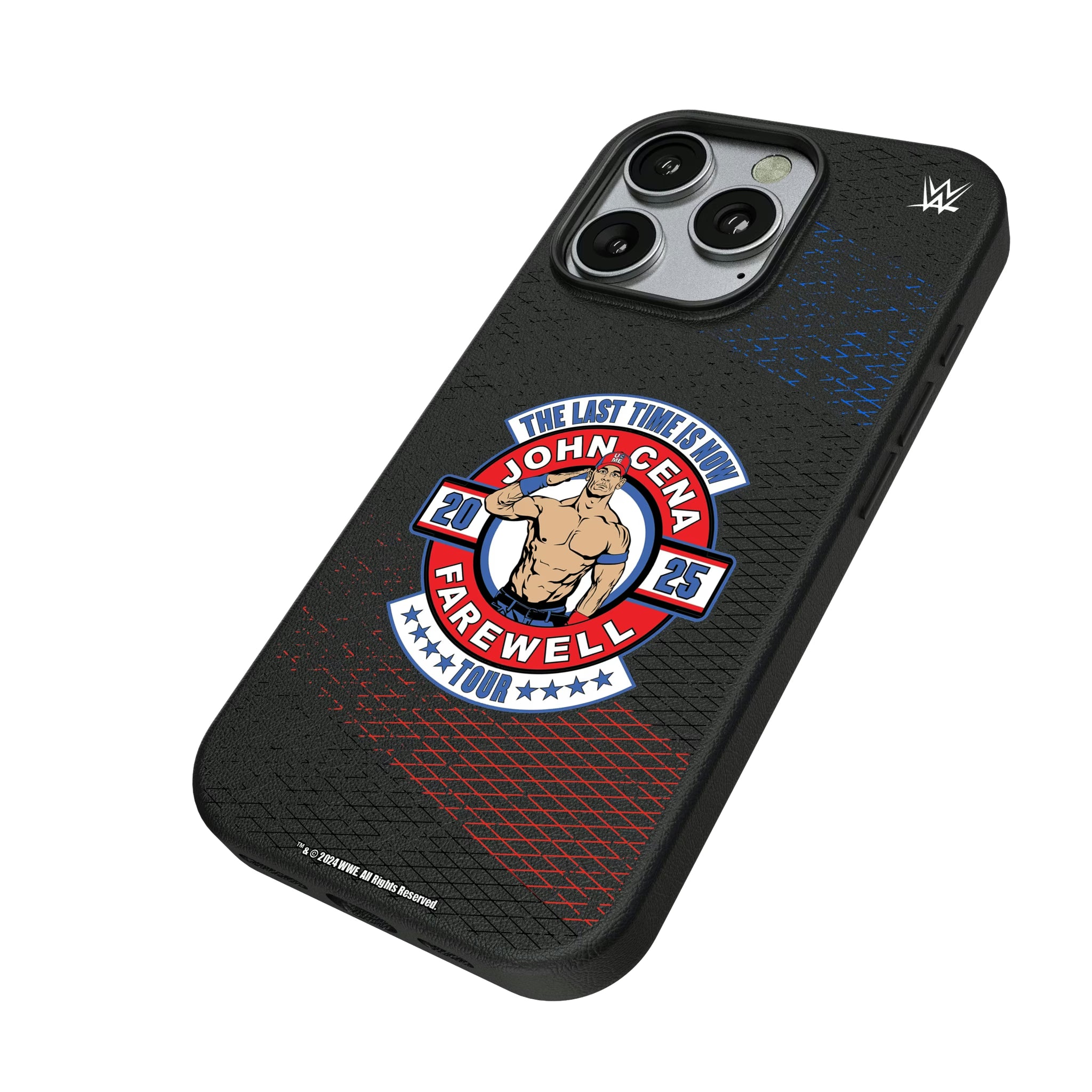 John Cena Farewell Tour Steel iPhone MagSafe Compatible Phone Case for Apple iPhone - Isometric View