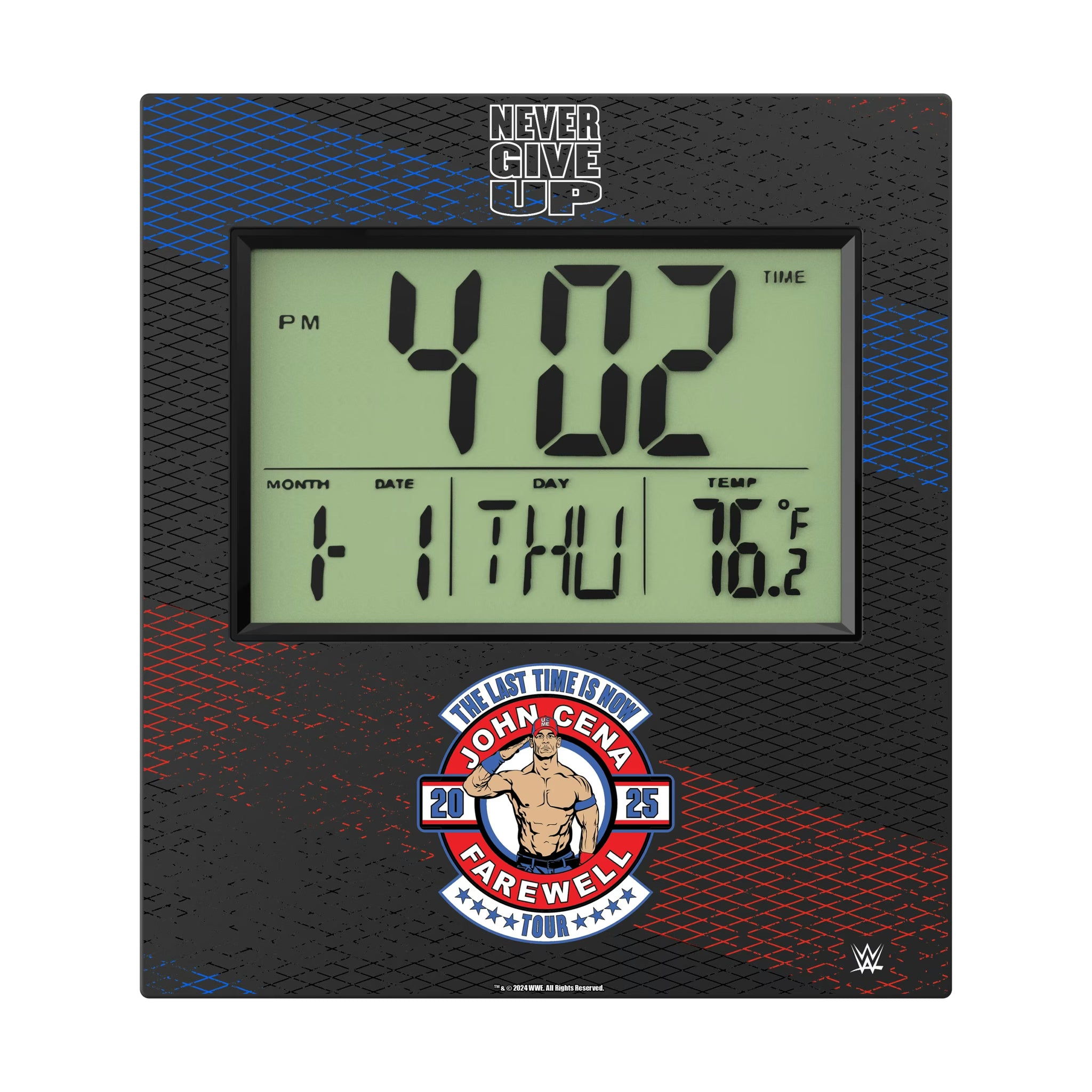 John Cena Farewell Tour Steel Wall Clock