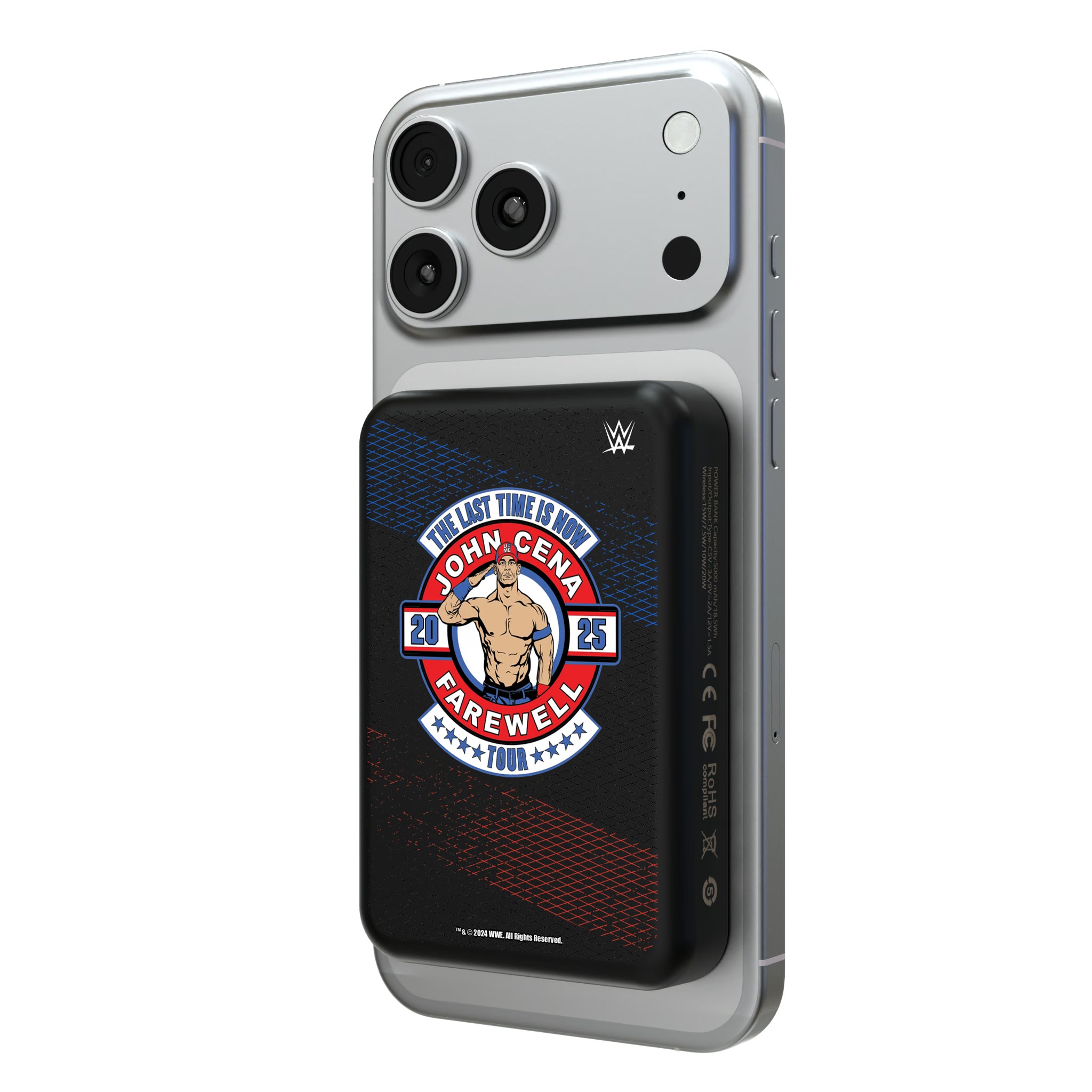 John Cena Farewell Tour Steel Wireless Mag Power Bank