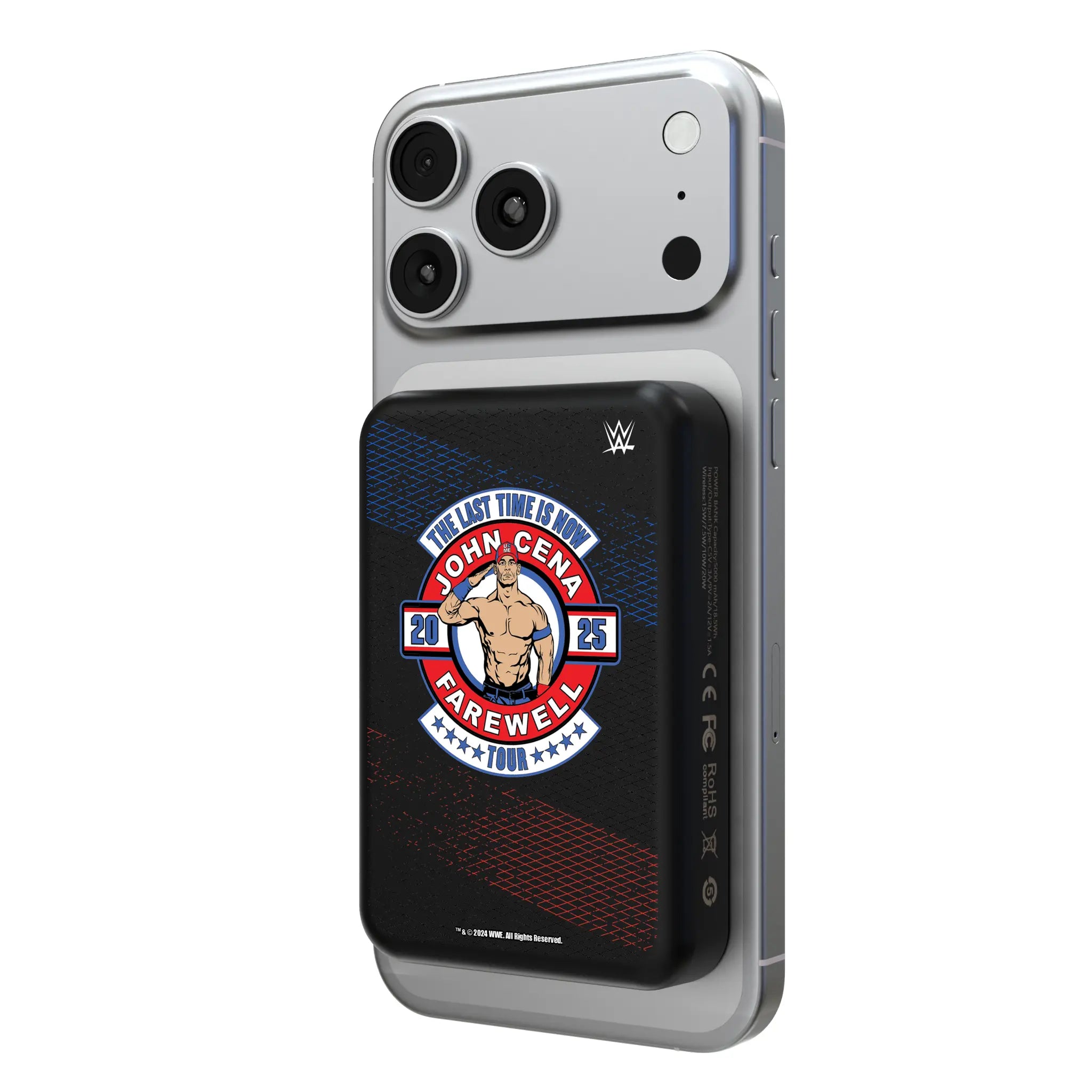 John Cena Farewell Tour Steel Wireless Mag Power Bank