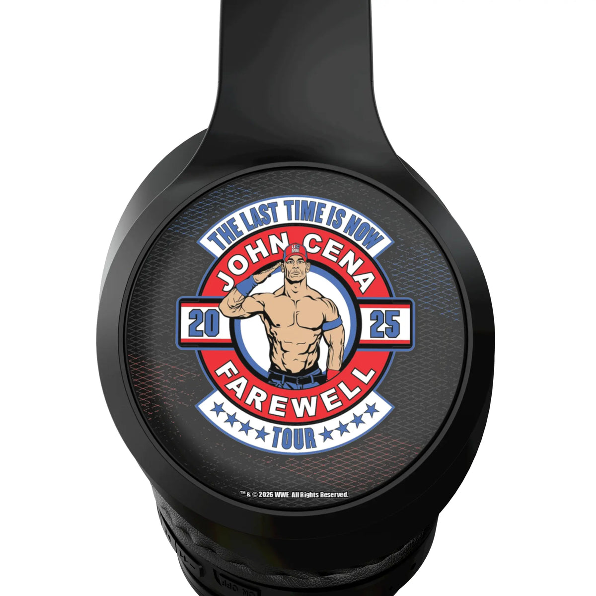 John Cena Farewell Tour Steel Wireless Over-Ear Headphones With Case - Detail