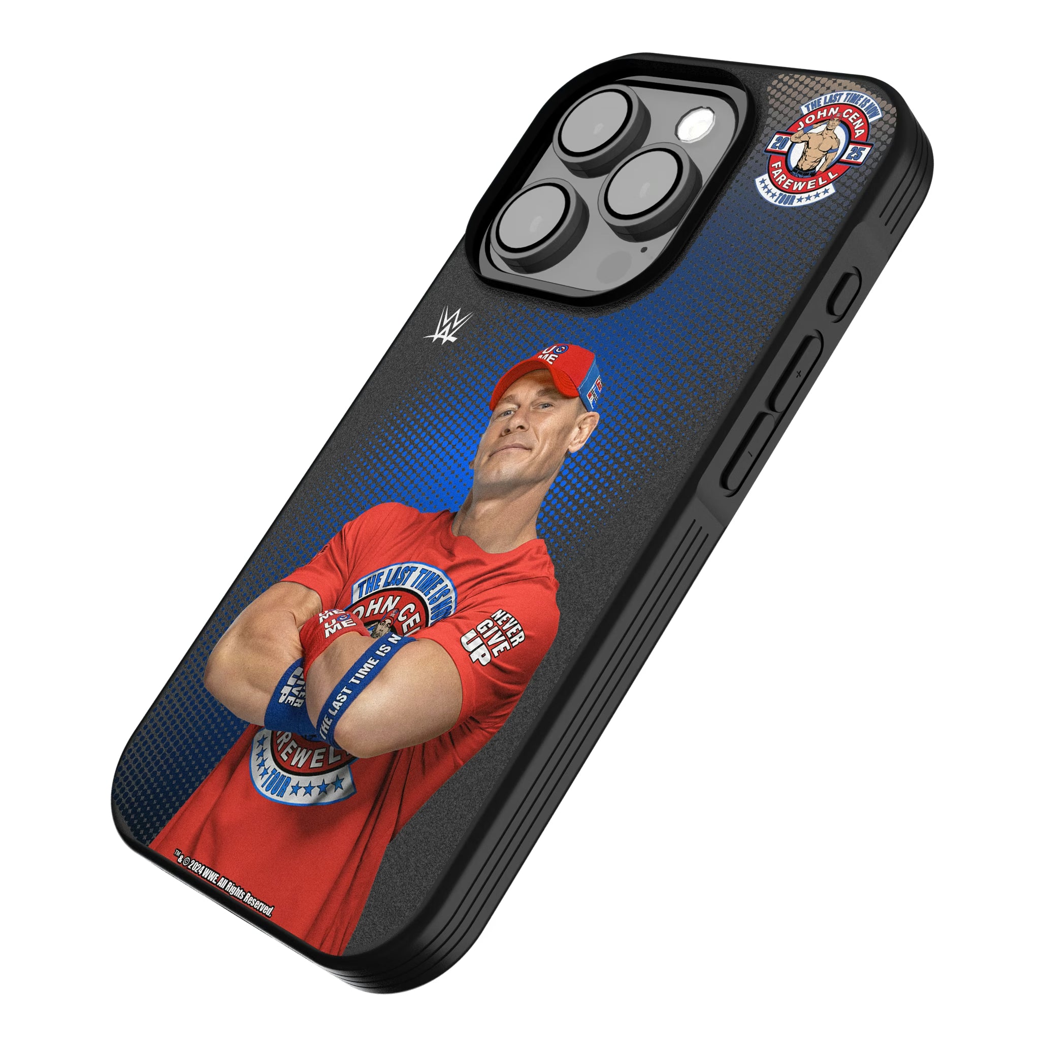 John Cena Farewell Tour Superstar iPhone Bump Phone Case for Apple iPhone - Isometric View