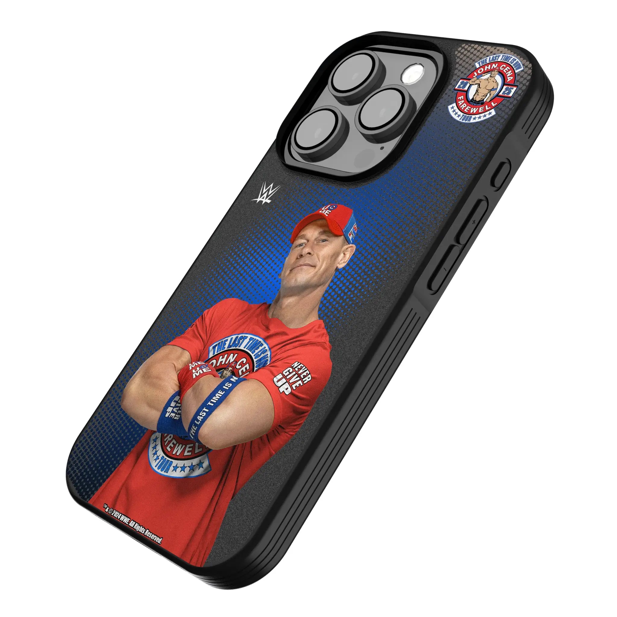 John Cena Farewell Tour Superstar iPhone Bump Phone Case for Apple iPhone - Isometric View